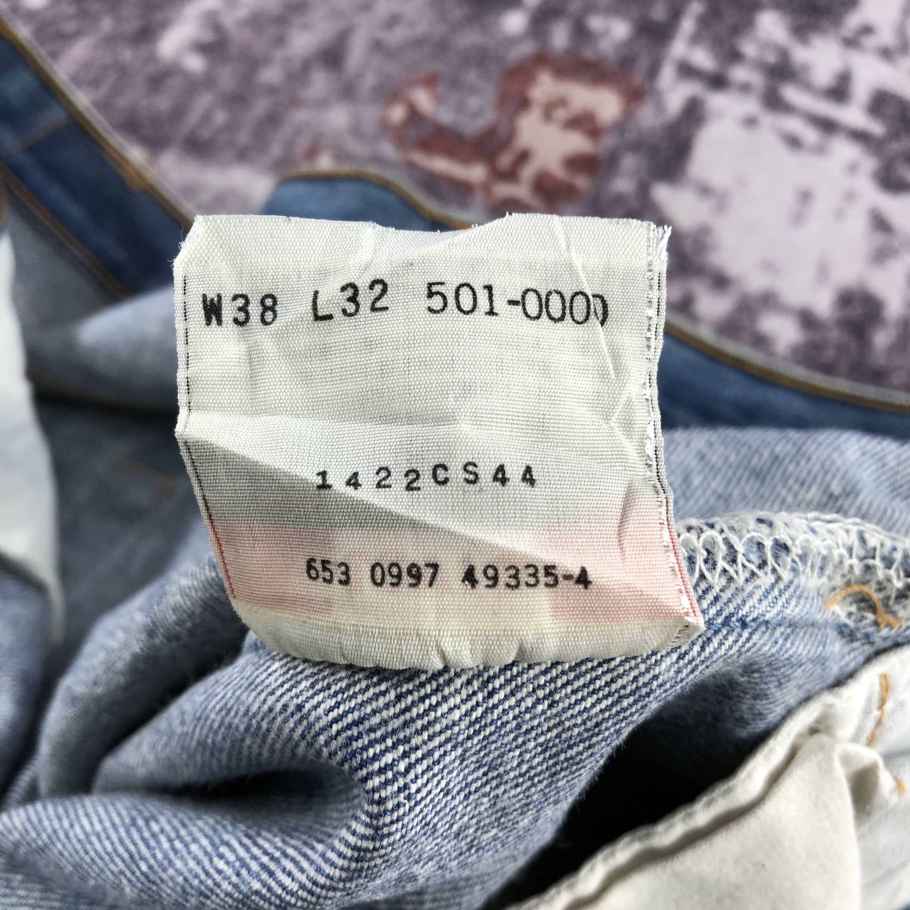 Levi's Vintage 90s Levis 501 Jeans-JM2829 Size US 36 / EU 52 - 11 Thumbnail