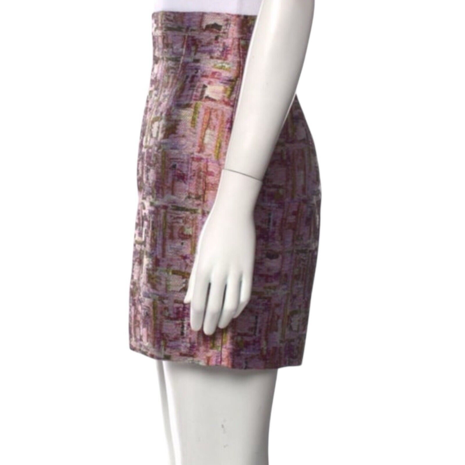 Dsquared2 DSQUARED 2 (NWT) Luxury Designer SILK Mini Skirt Size 2 Size 26" / US 2 / IT 38 - 2 Thumbnail