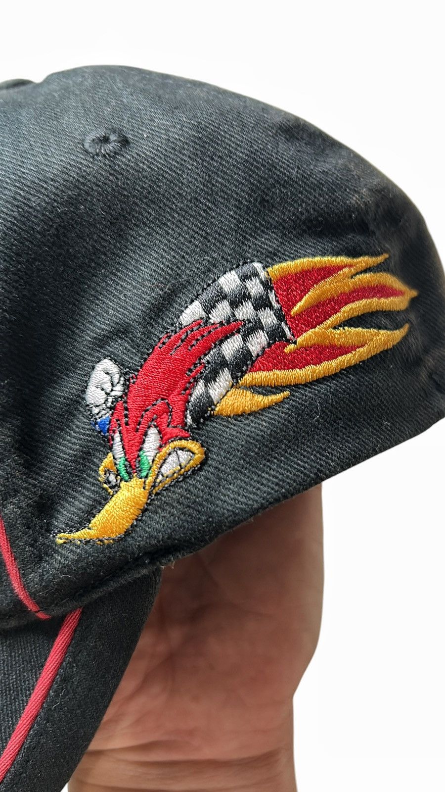 Fox Racing × Honda Vintage Fox Racing Honda Hats Motocross Woody Woodpecker Size ONE SIZE - 7 Thumbnail