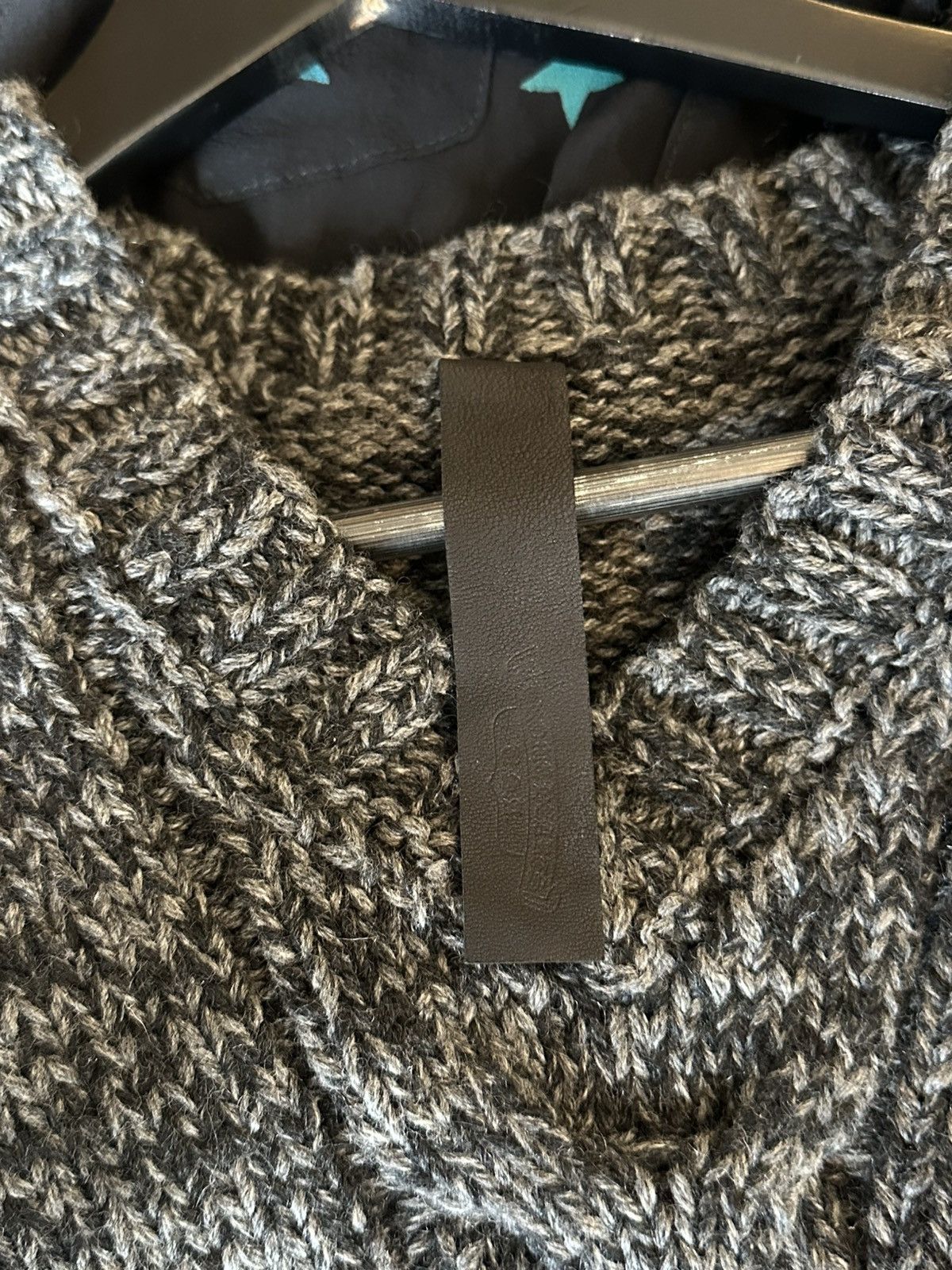 Chrome Hearts CHROME HEARTS WOOL PATCHED SWEATER Size S / US 4 / IT 40 - 8 Thumbnail