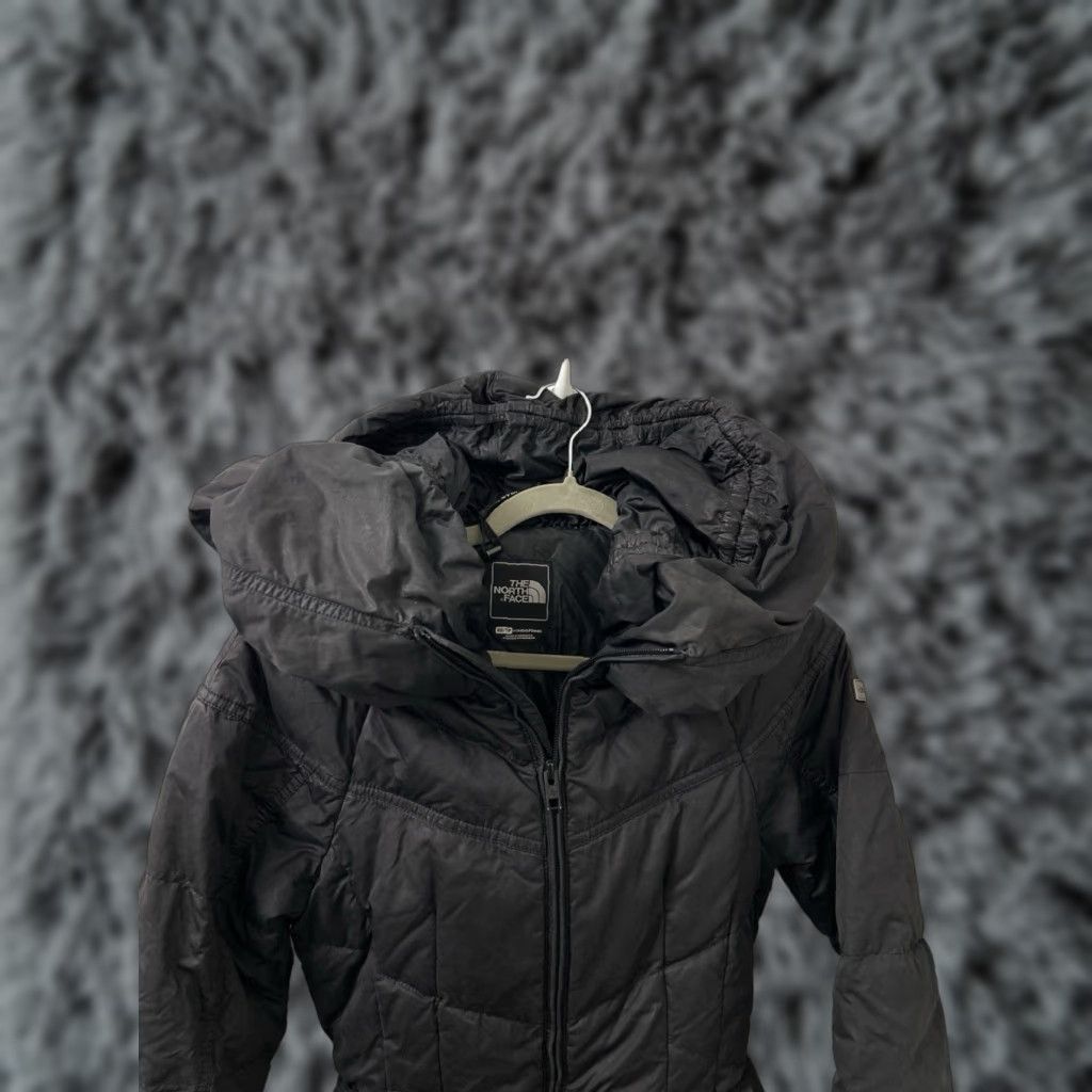 The North Face The North Face Jacket Womens XS Black Full Zip Shawl Hood Puffer 550 Down Quilted Size XS / US 0-2 / IT 36-38 - 1 Thumbnail