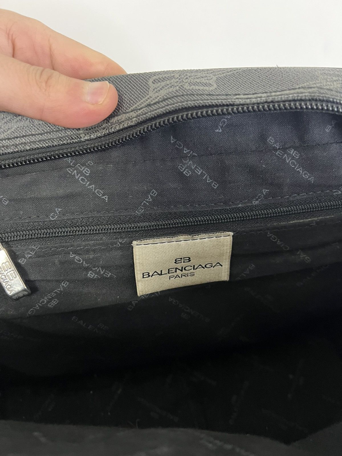 Balenciaga Vintage balenciaga bag black leather monogram Size ONE SIZE - 6 Thumbnail