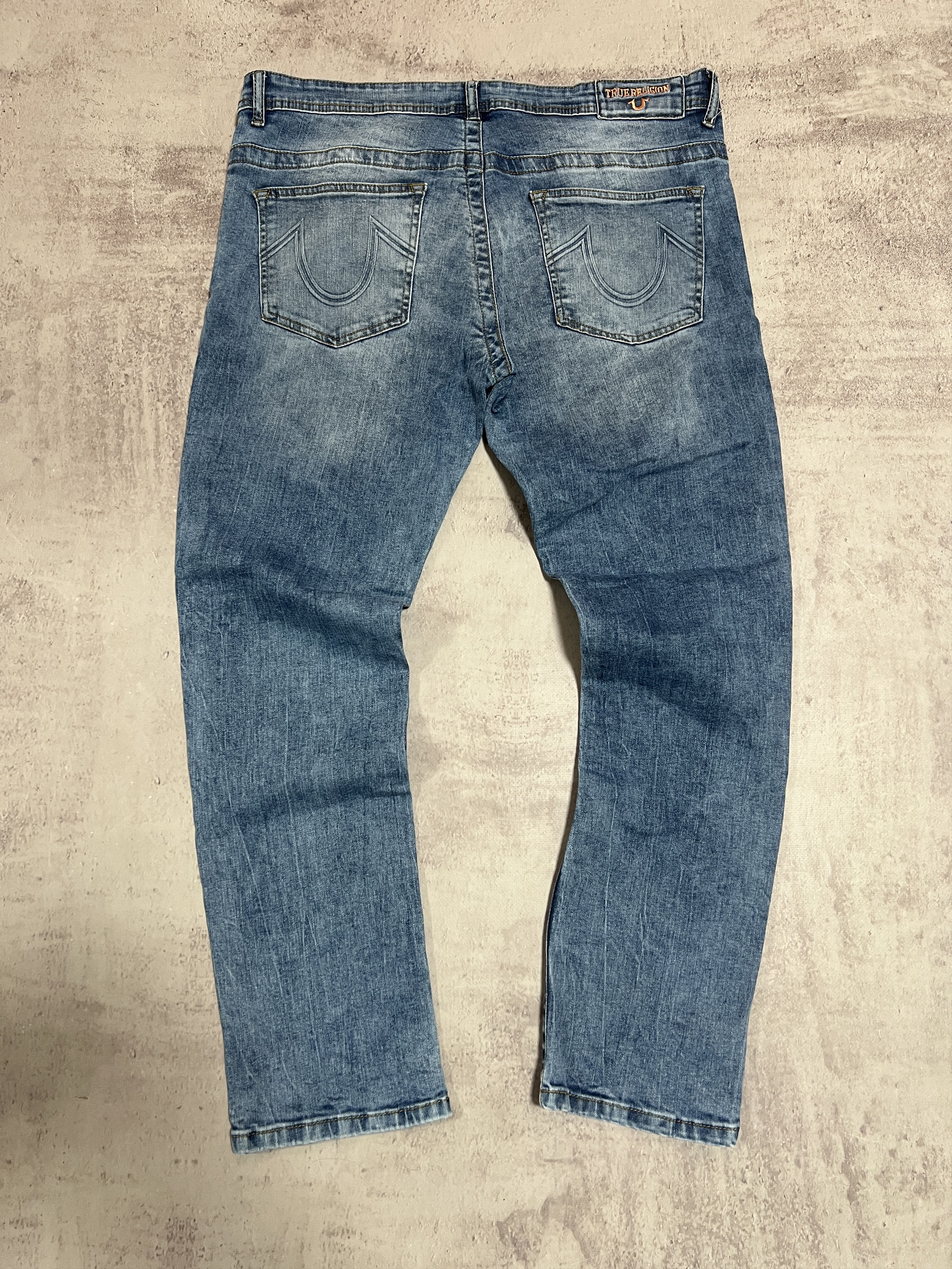 True Religion Vintage 2000s True Religion Rocco Slim Denim Jeans Size 38 Size US 38 / EU 54 - 1 Thumbnail
