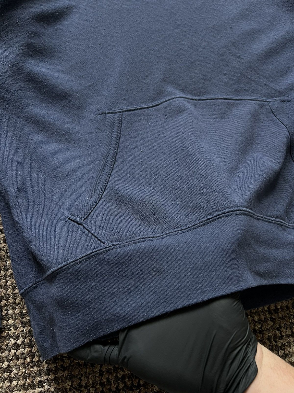 Vintage Polo Ralph Lauren Fleece Hoodie Blue Hooded M Size Size US M / EU 48-50 / 2 - 13 Thumbnail