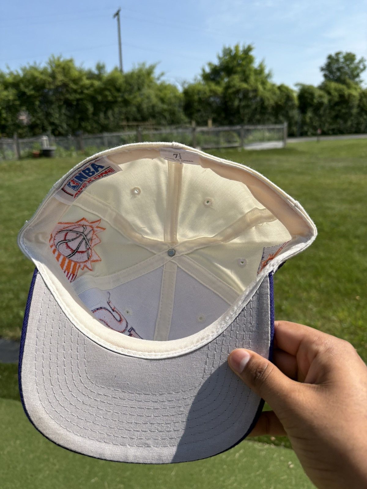 Apex Phoenix Suns NBA Apex One Vintage 90s NOS NWT Hat 7 1/4 Size ONE SIZE - 8 Thumbnail
