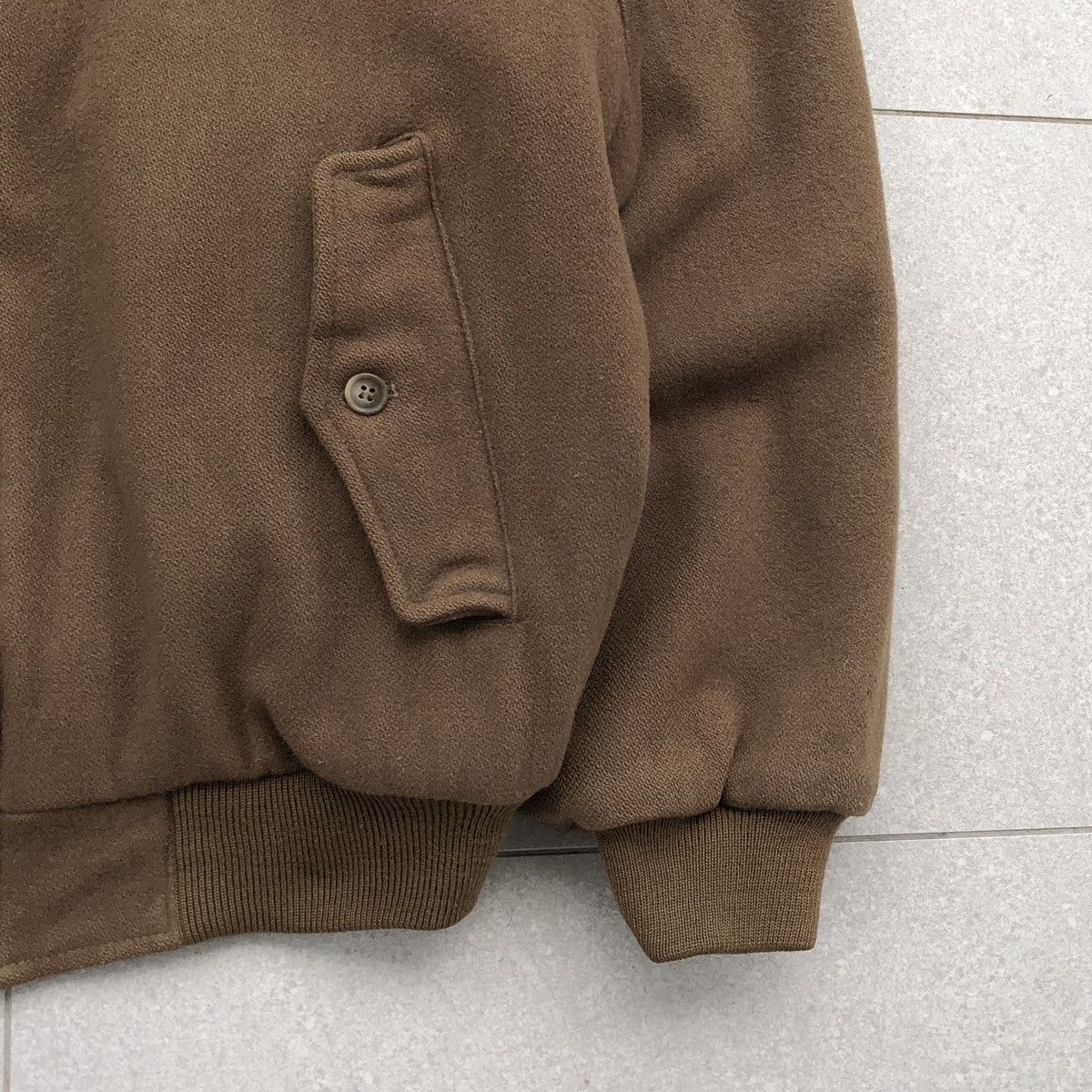 Vintage Vintage University Shop Men’s Brown Bomber Jacket Size US M / EU 48-50 / 2 - 7 Thumbnail