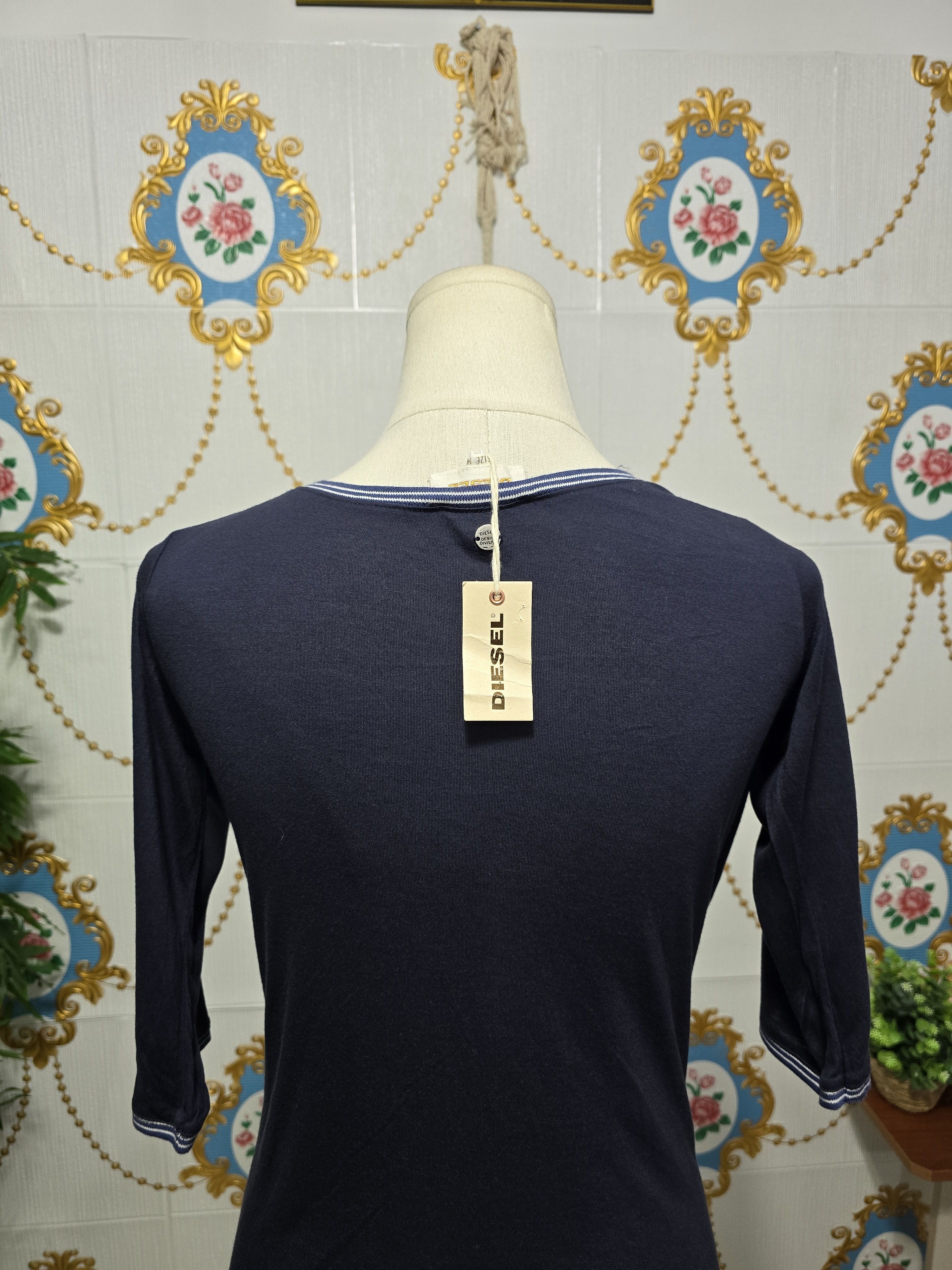 Diesel × Vintage DIESEL Vintage Blouse Medium New WITH TAGS Size M / US 6-8 / IT 42-44 - 2 Thumbnail