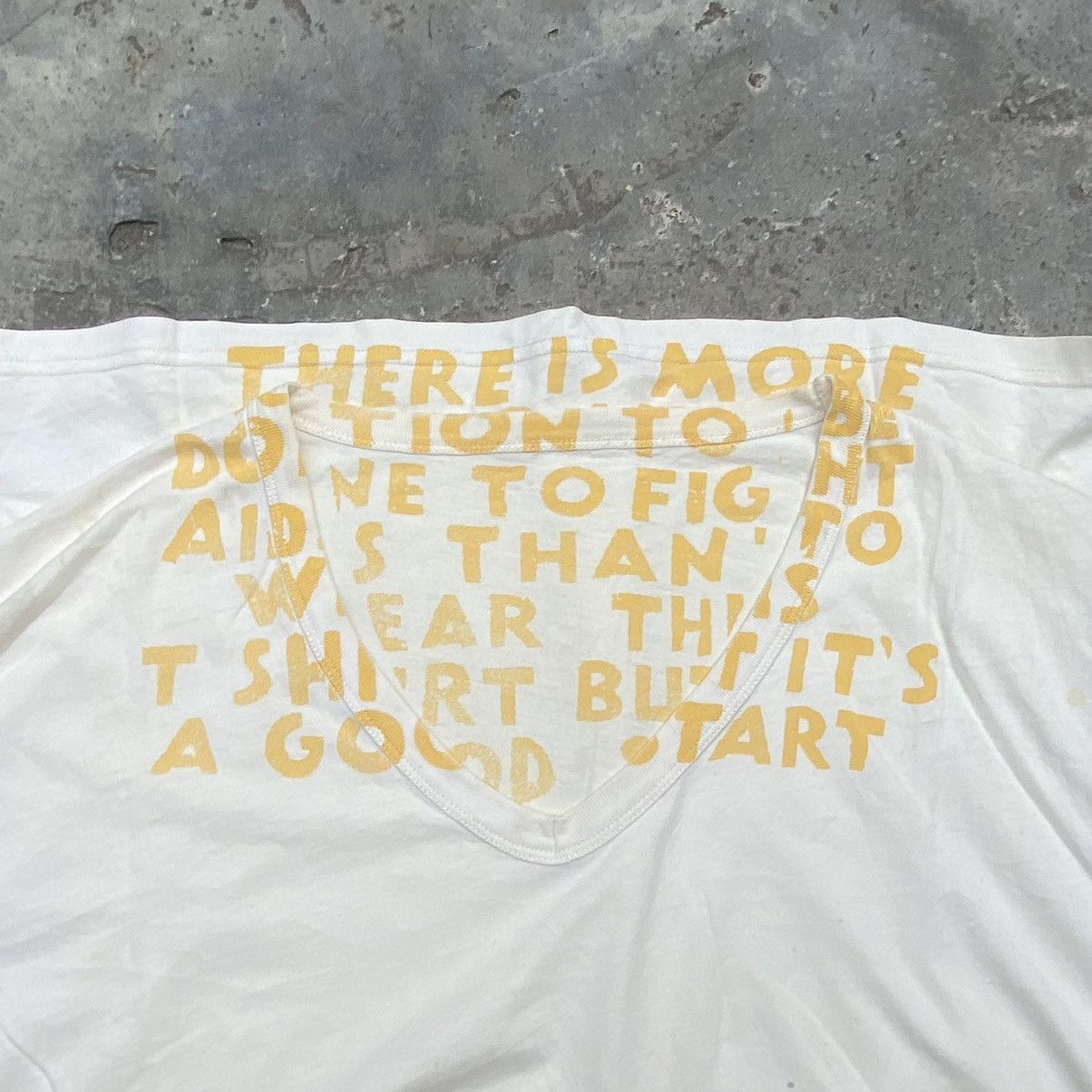 Maison Margiela Margiela Aids Tshirt Size US M / EU 48-50 / 2 - 10 Thumbnail