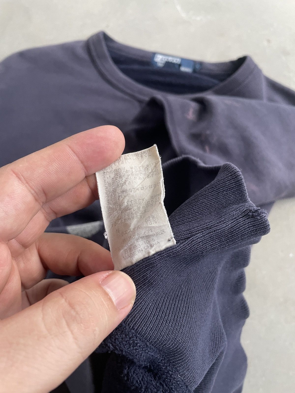 Polo Ralph Lauren × Ralph Lauren VINTAGE POLO RALPH LAUREN 67 DISTRESSED SWEATSHIRT Size US M / EU 48-50 / 2 - 7 Thumbnail