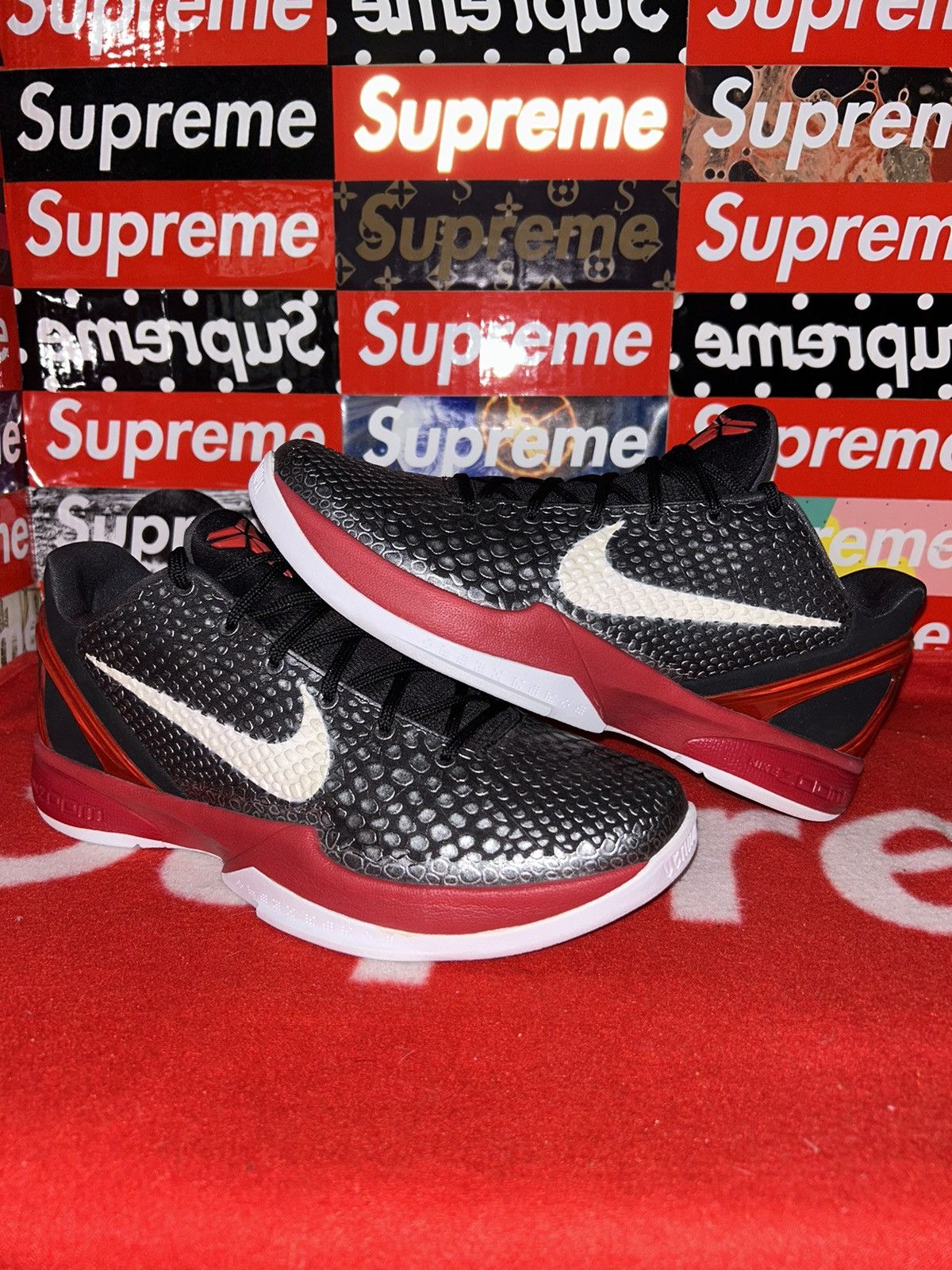 Nike Nike Kobe 6 Bred 429659-001 size 9.5 with box VNDS Size US 9.5 / EU 42-43 - 1 Thumbnail
