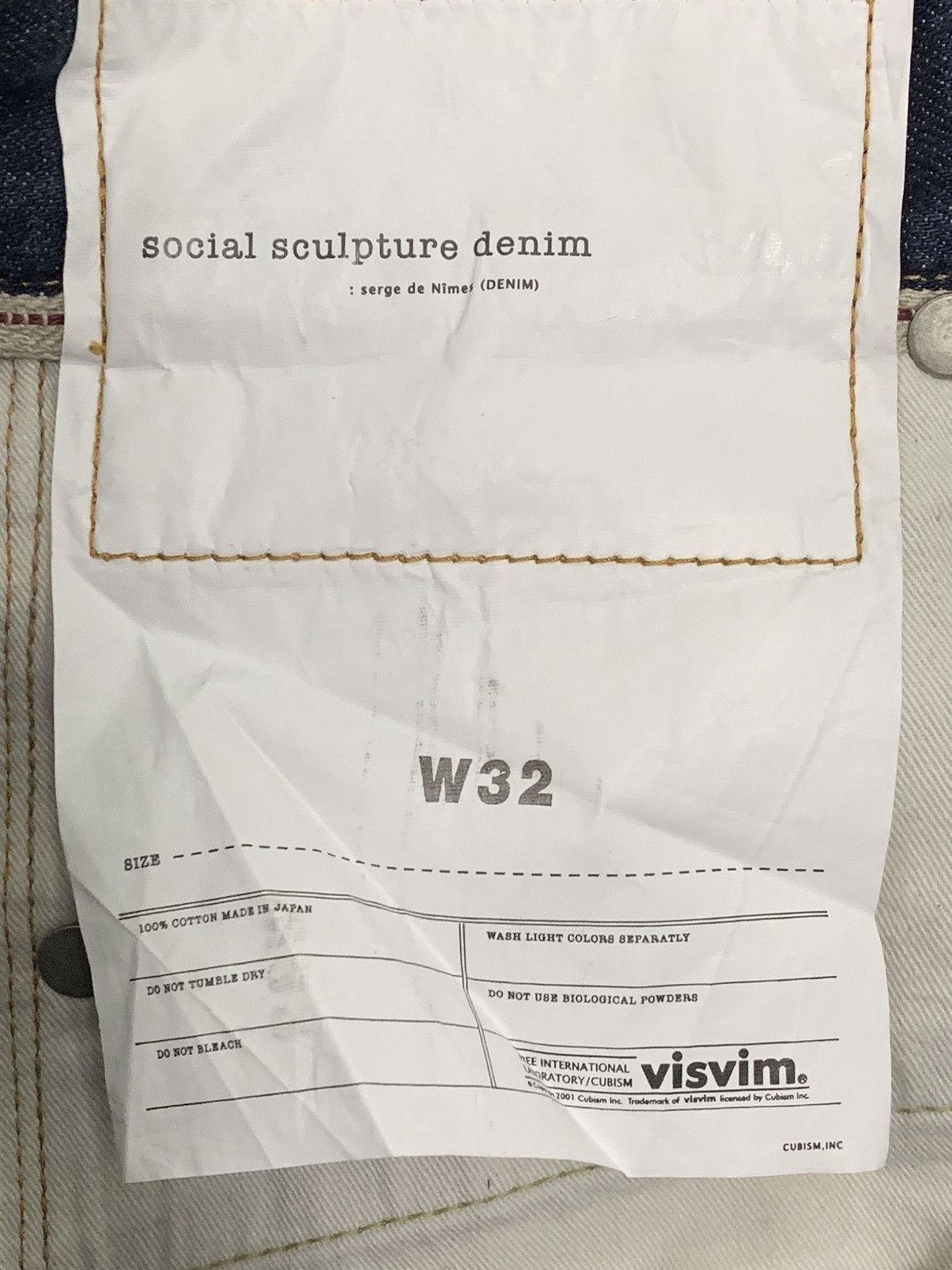 Visvim VISVIM SS18 SOCIAL SCULPTURE INDIGO BLUE - DENIM SHORTS Size US 30 / EU 46 - 9 Thumbnail
