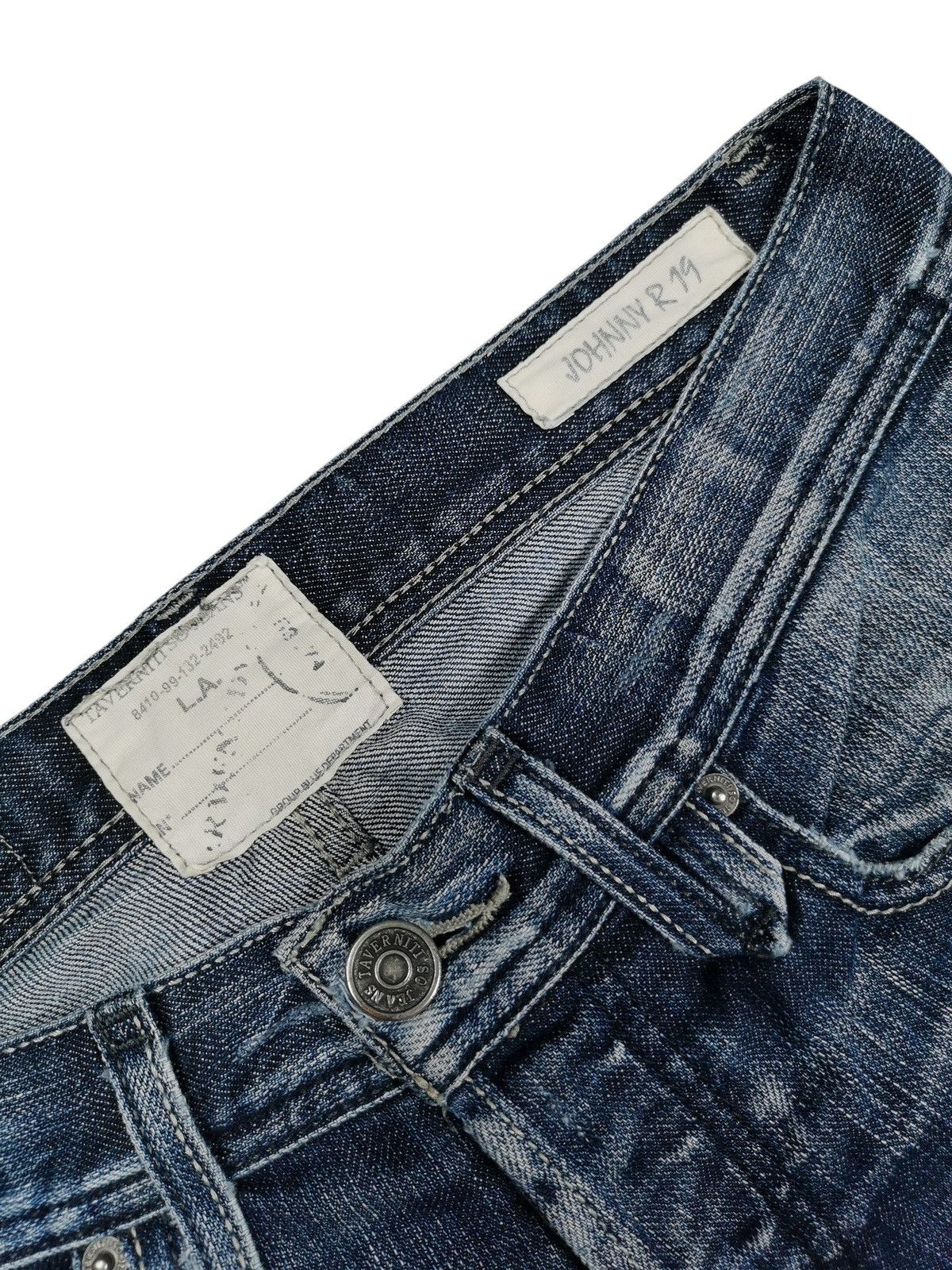 Taverniti Taverniti So Jeans Flared Distressed Bootcut Denim Y2K Style Size US 30 / EU 46 - 11 Thumbnail