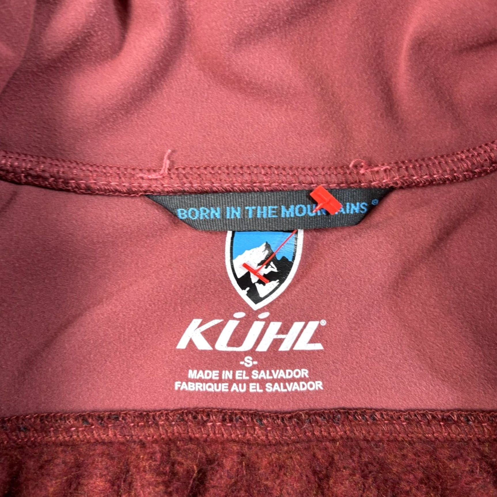Vintage Kuhl Savina Jacket Women S Red Alfpaca Fleece Button Front Coatigan Duster Size S / US 4 / IT 40 - 3 Thumbnail