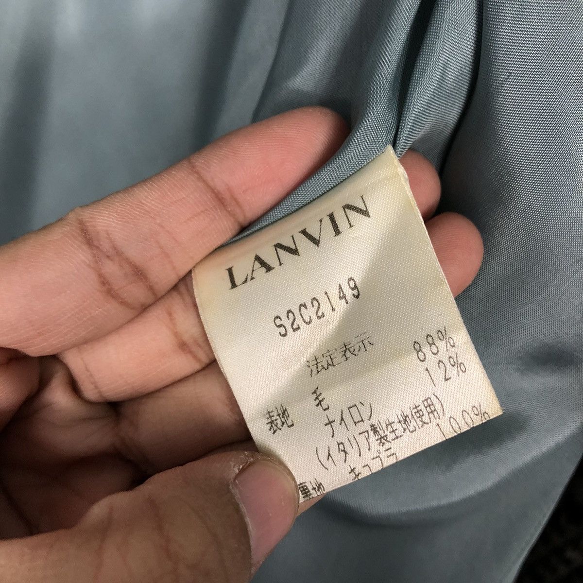 Lanvin 📌Vintage Wool Jacket Herringbone Lanvin La Collection Size US M / EU 48-50 / 2 - 20 Thumbnail