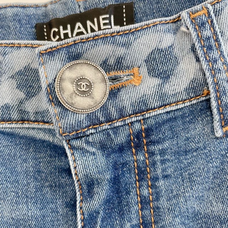 Chanel Chanel Blue jeans 2504-Nextarrow Size 42" / US 20 - 5 Thumbnail