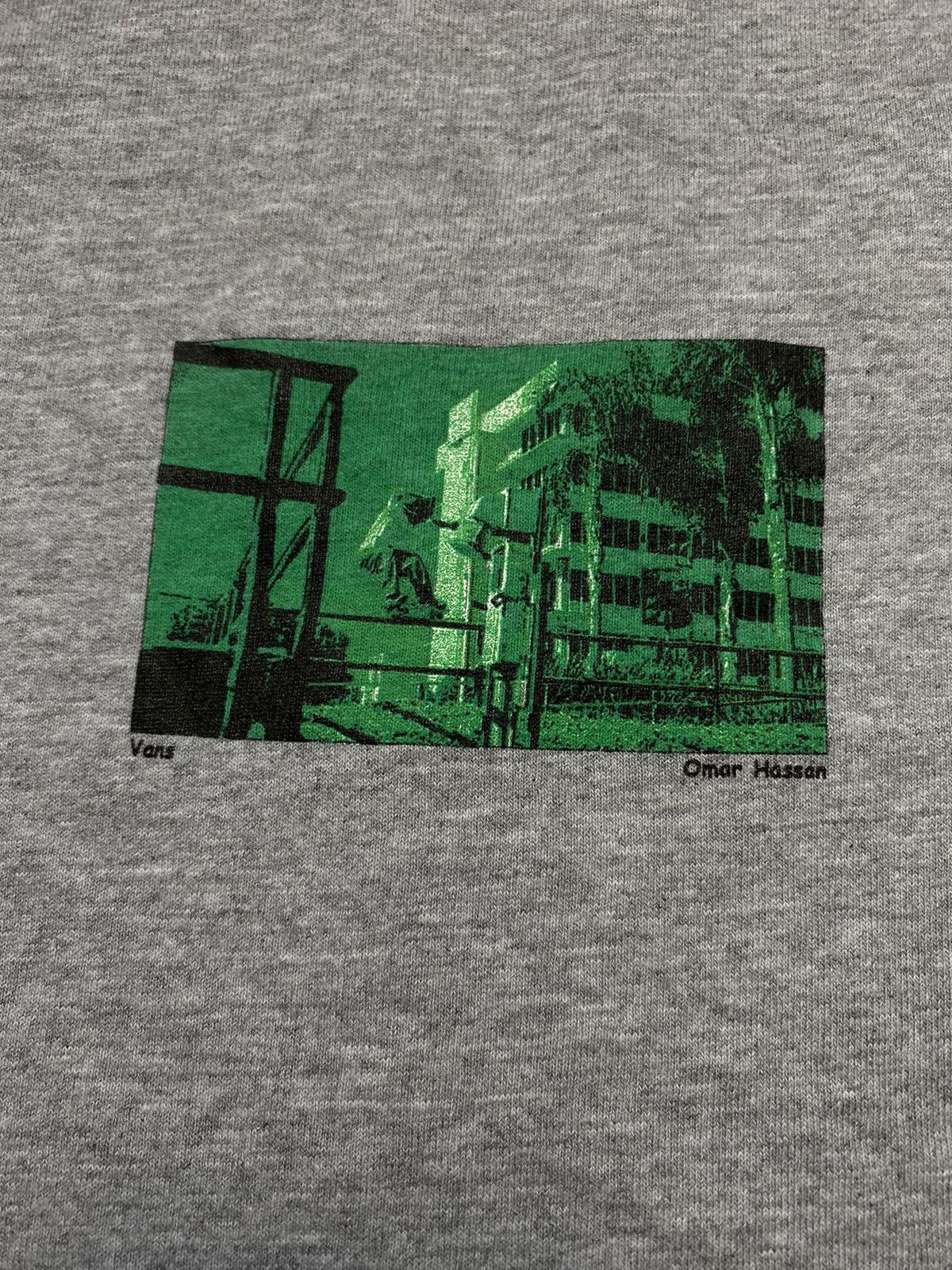 Vans × Vintage Vintage vans grey T-shirt photo skate skateboard Omar hassan Size US XL / EU 56 / 4 - 2 Thumbnail