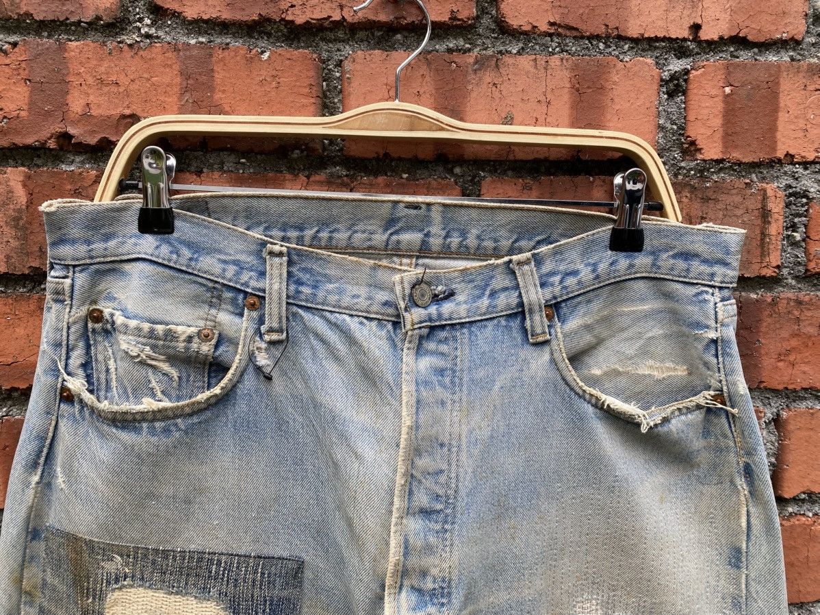 Levi's Vintage Clothing W36x31 Vintage levi's 501 redline distressed repaired Size US 36 / EU 52 - 5 Thumbnail