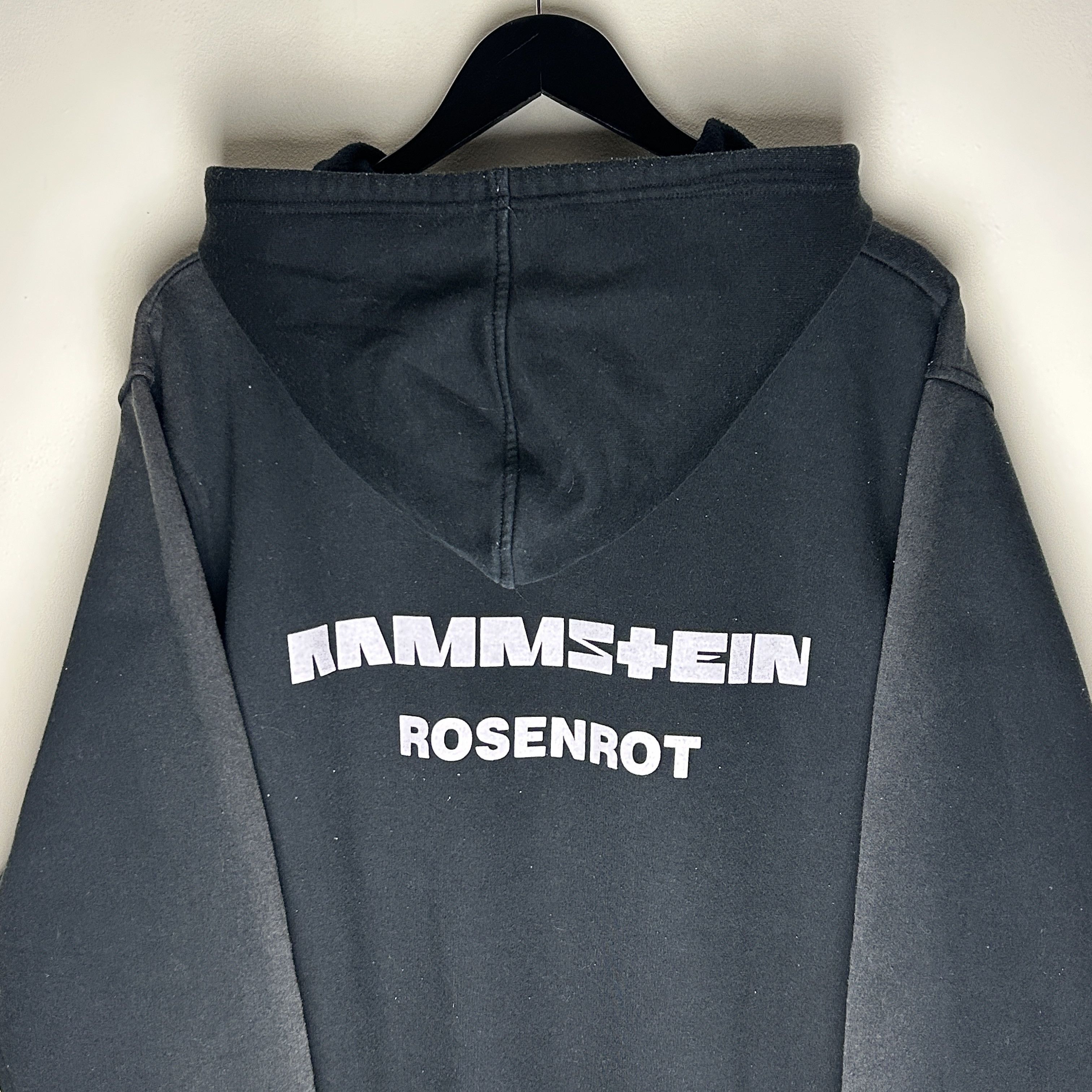 Band Tees Vintage Rammstein Rosenrot 2005 Band Hoodie Size US XL / EU 56 / 4 - 4 Thumbnail