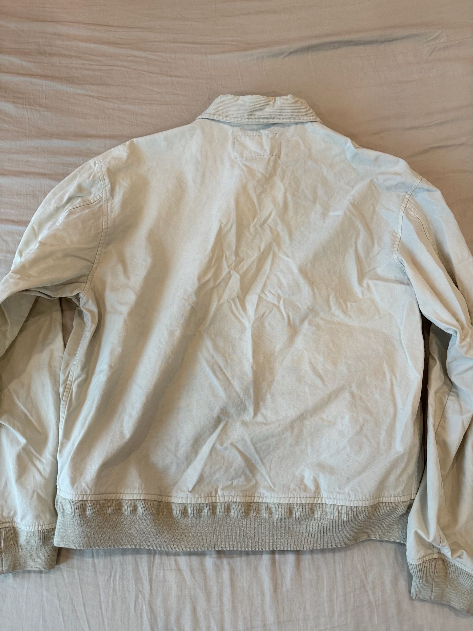 Polo Ralph Lauren Polo Sport Corduroy Collar White Work Jacket Size US XL / EU 56 / 4 - 4 Thumbnail