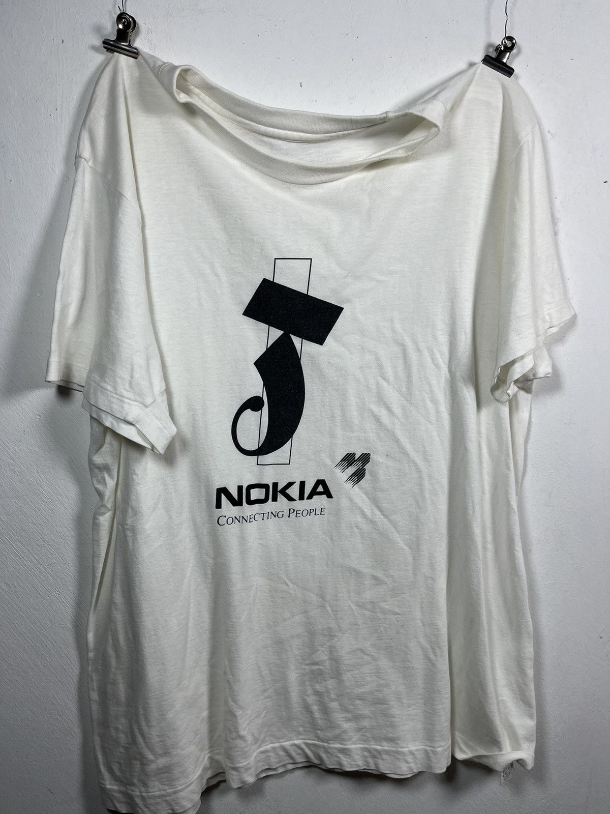 Vintage Vintage Promo Tshirt Nokia Size US L / EU 52-54 / 3 - 1 Thumbnail