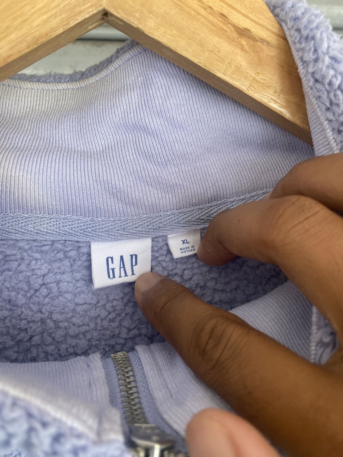 Gap 🔥 Steals 🔥 GAP Half Zipper Baggy Jacket Size US XL / EU 56 / 4 - 9 Thumbnail