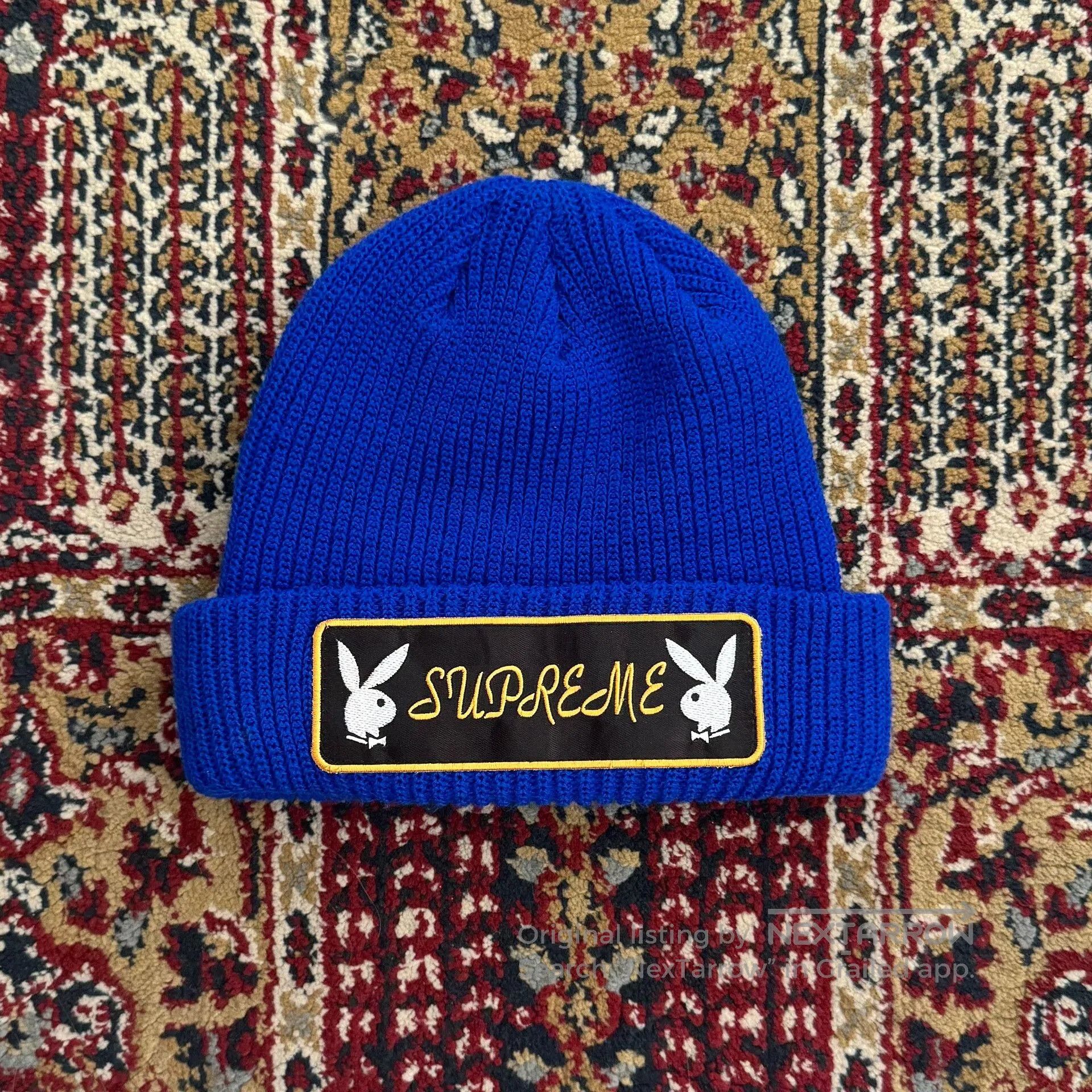 Supreme Playboy Collaboration Beanie.