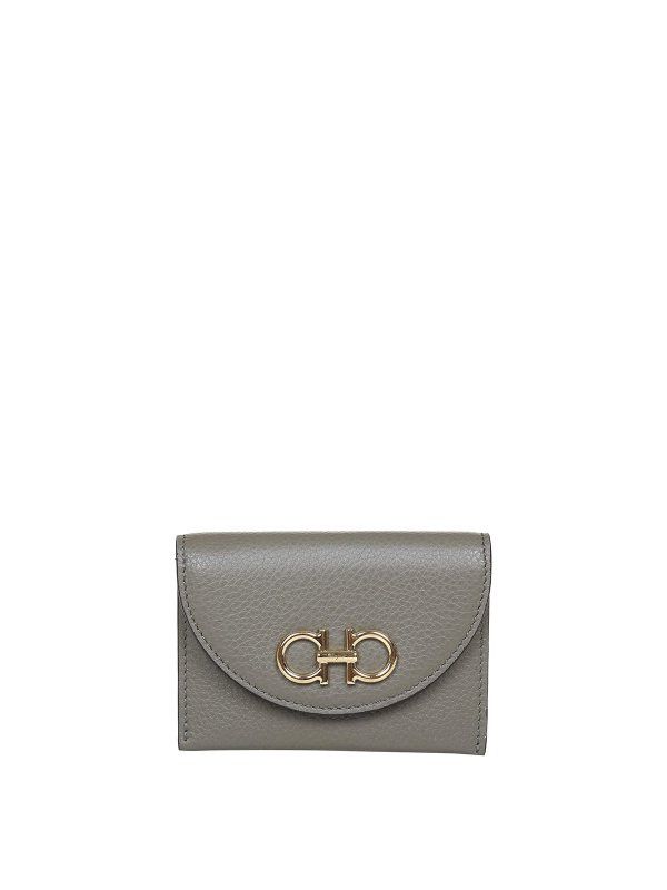 Salvatore Ferragamo o1s1rm0526 Size : OS / Wallet in Olive Green Size ONE SIZE - 1 Thumbnail