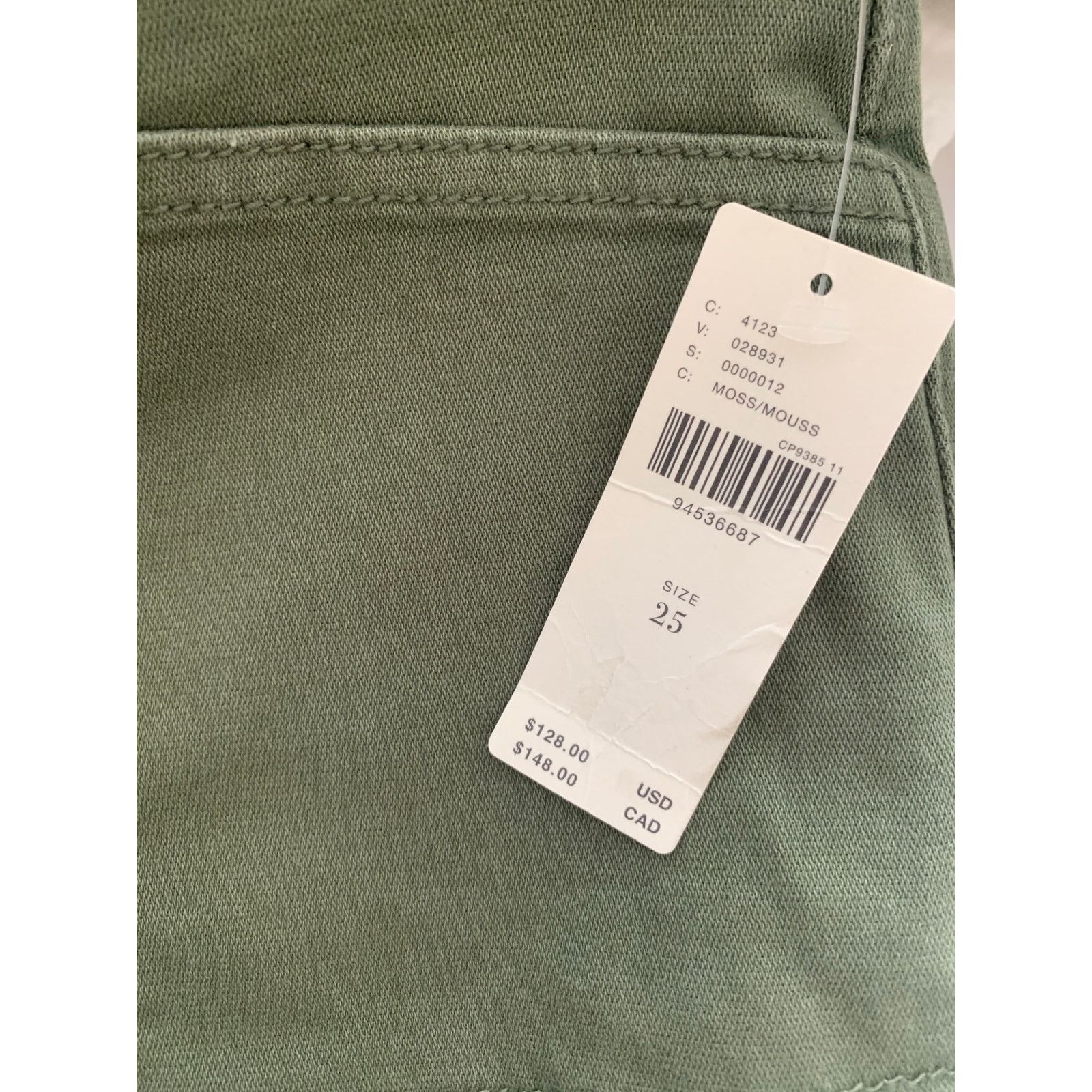 Anthropologie NWT Anthropologie Pilcro Wanderer Mid-Rise Relaxed-Leg Pants Size 25" / US 0 / IT 36 - 6 Thumbnail