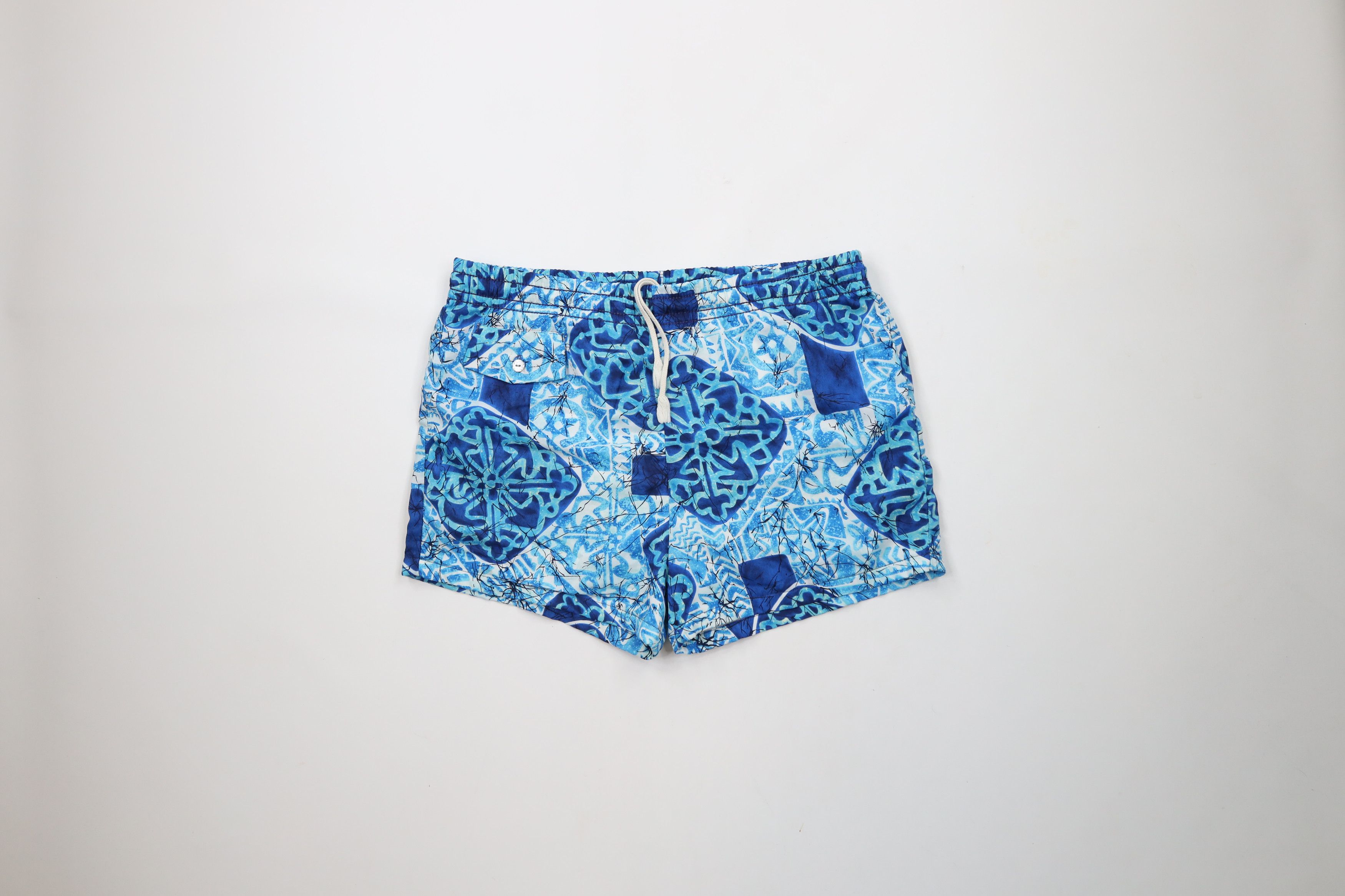 Vintage Vintage 60s 70s Streetwear Luau Lined Above Knee Shorts USA Size US 32 / EU 48 - 1 Thumbnail