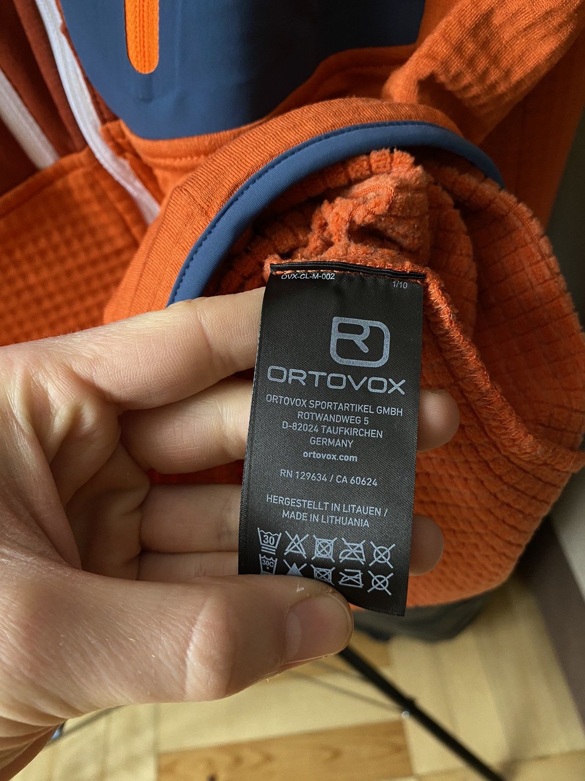 ORTOVOX Ortovox Fleece Jacket Size L Size US L / EU 52-54 / 3 - 7 Thumbnail