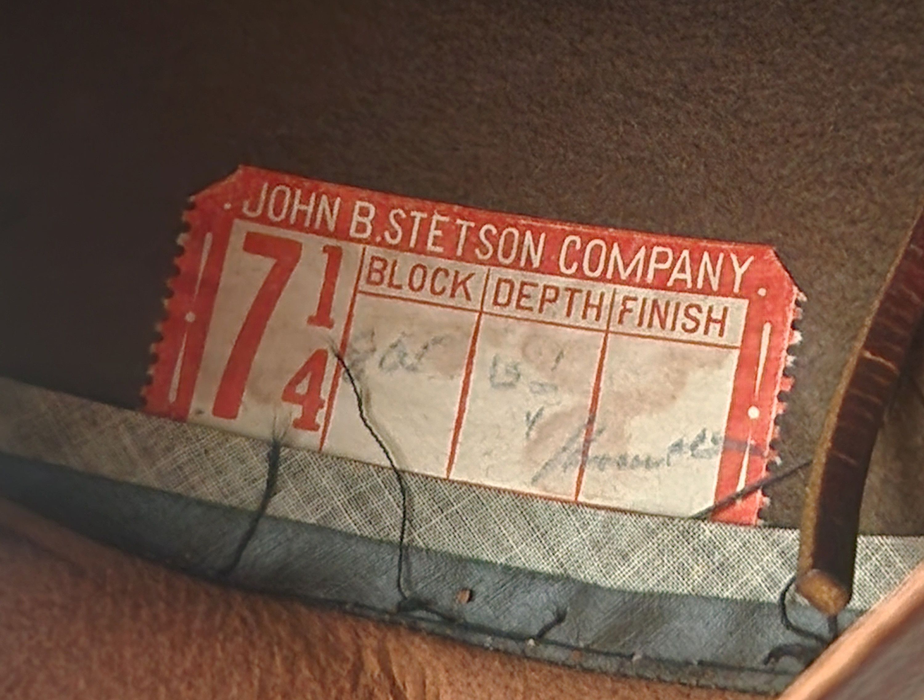Stetson × Vintage WWII True Vintage Stetson Lt. Colonel Officer Campaign Hat Size ONE SIZE - 13 Thumbnail