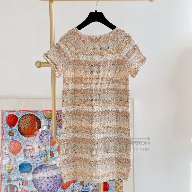 Chanel Chanel Greek series of knitted dresses Size XXS / US 00 / IT 34 - 2 Thumbnail