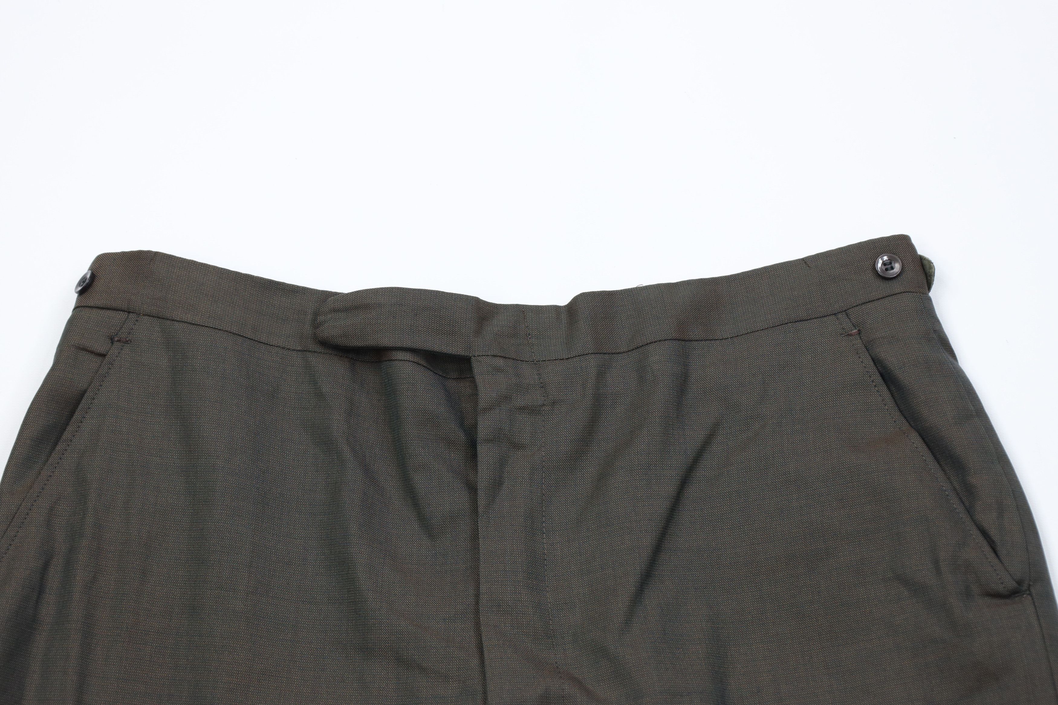 Vintage Vintage 50s Hollywood Regency Knit Chromatic Chino Pants Size US 34 / EU 50 - 2 Thumbnail