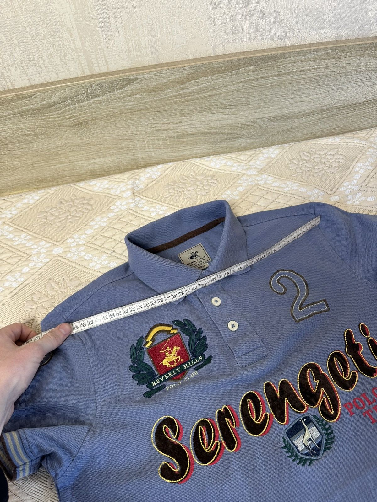 Beverly Hills Polo Club 🔥 Beverly Hills Polo Club Chief Keef Y2K Rugby T Shirt Size US M / EU 48-50 / 2 - 10 Thumbnail