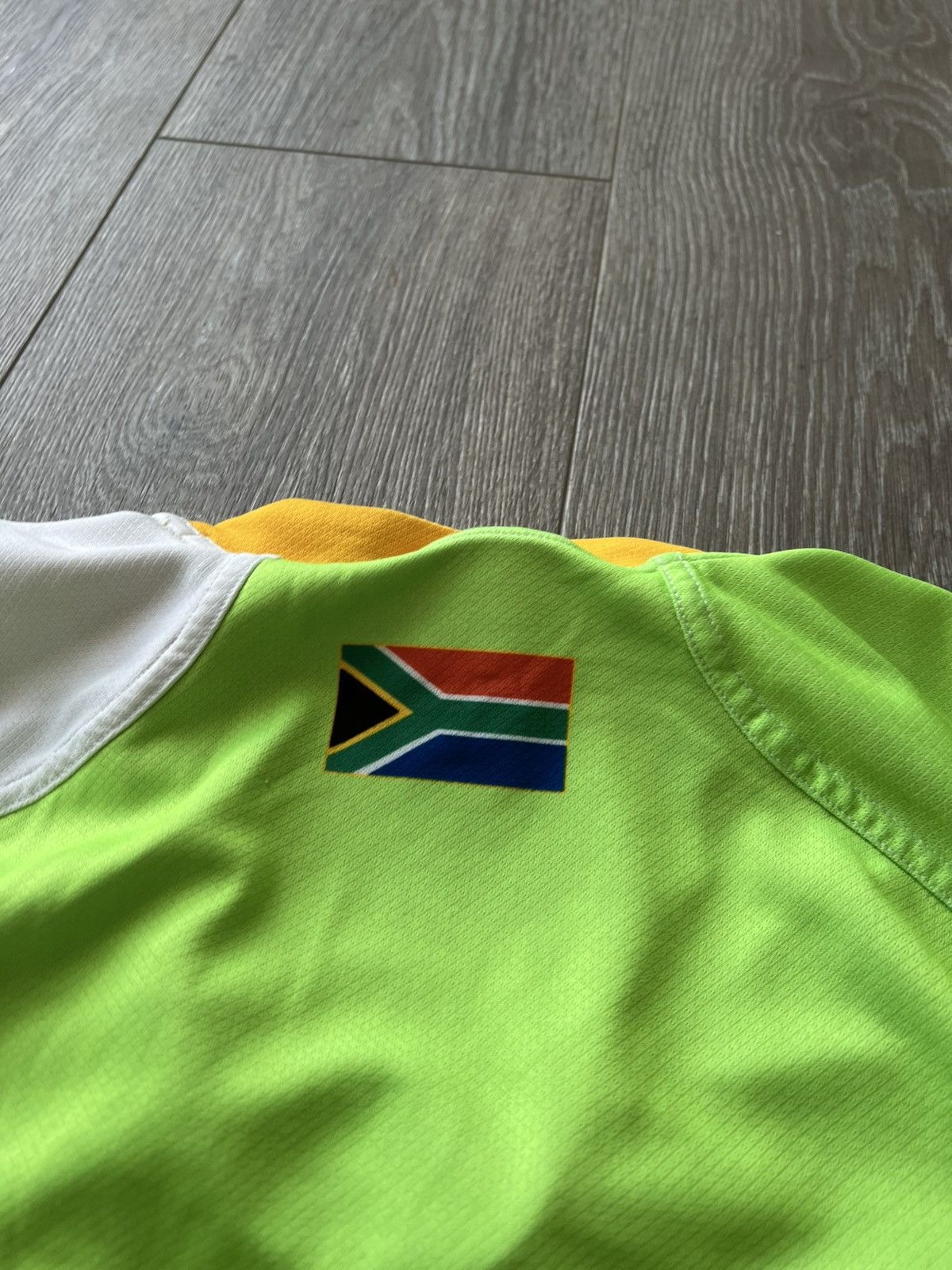 Asics Asics South Africa Rugby Jersey Shirt Vintage Size US XL / EU 56 / 4 - 15 Thumbnail