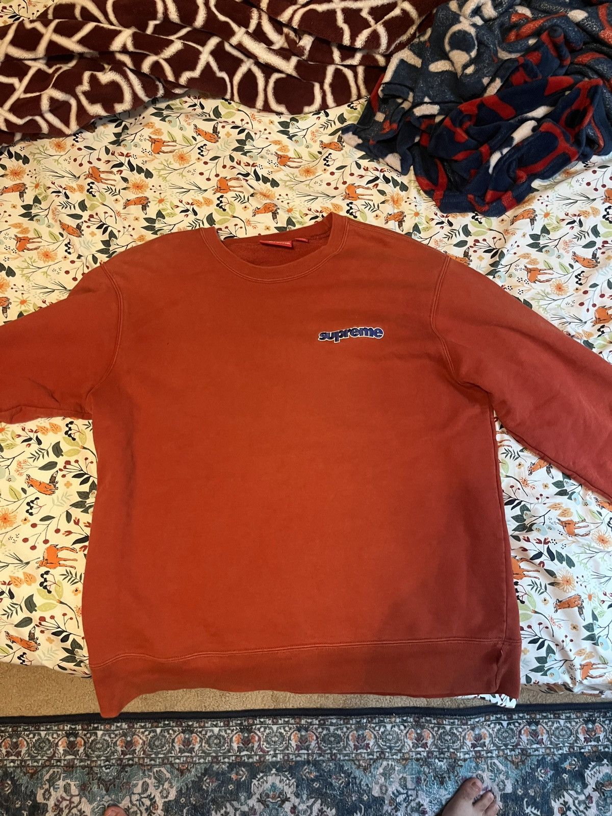 Supreme Connect Crewneck Sweatshirt Size US L / EU 52-54 / 3 - 1 Thumbnail