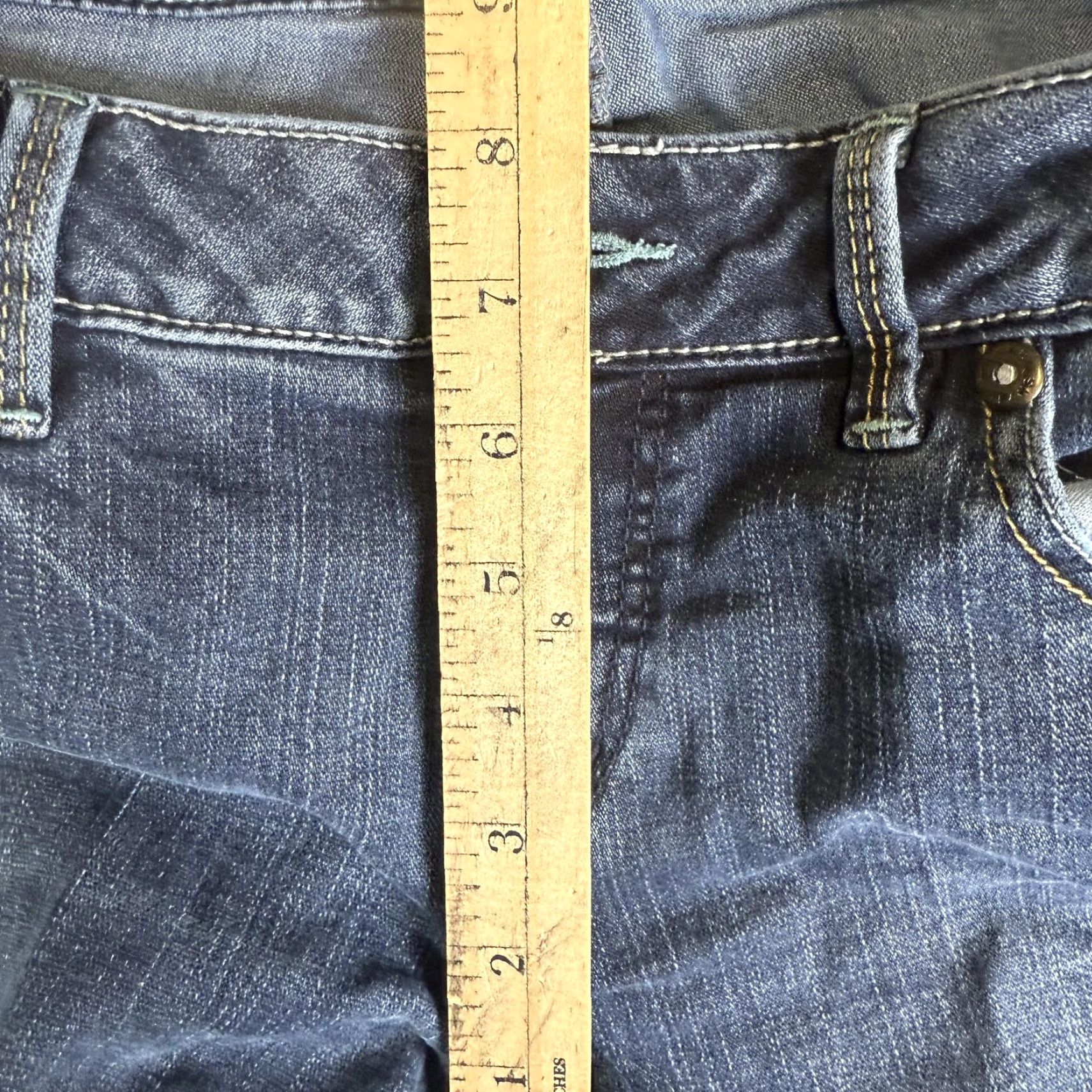 CO Silver Jeans Co Men's Jeans 32x31 Aiko Blue Bootcut Ankle Length Blue Regular Mens Size US 32 / EU 48 - 5 Thumbnail