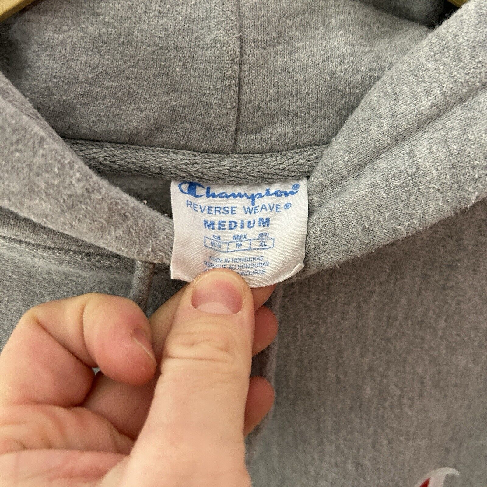 Champion Champion Reverse Weave Pullover Hoodie “Heather Grey” 2024 Size US M / EU 48-50 / 2 - 4 Thumbnail