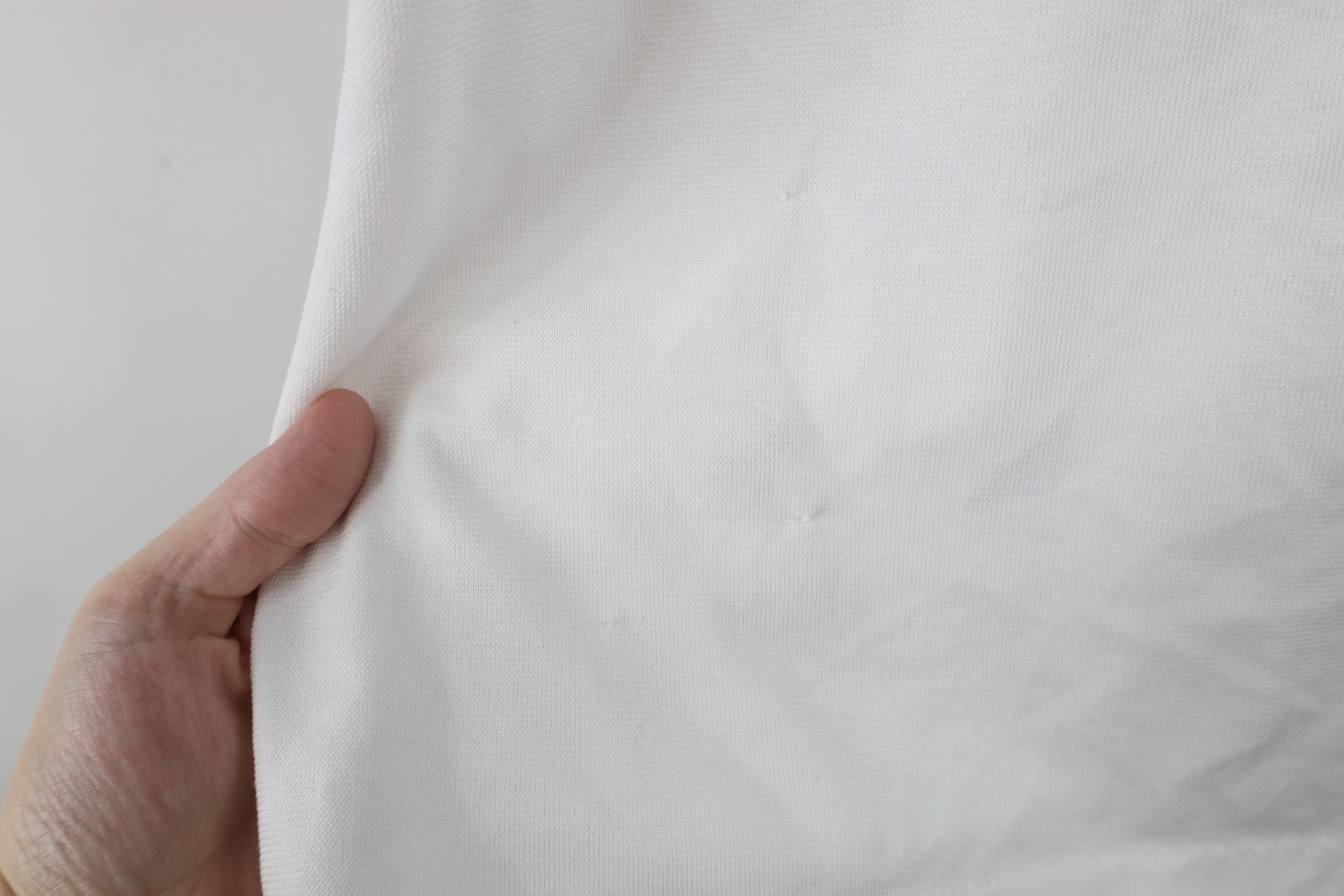 Vintage Vintage 70s Streetwear Blank Short Sleeve T-Shirt White USA Size US L / EU 52-54 / 3 - 8 Thumbnail