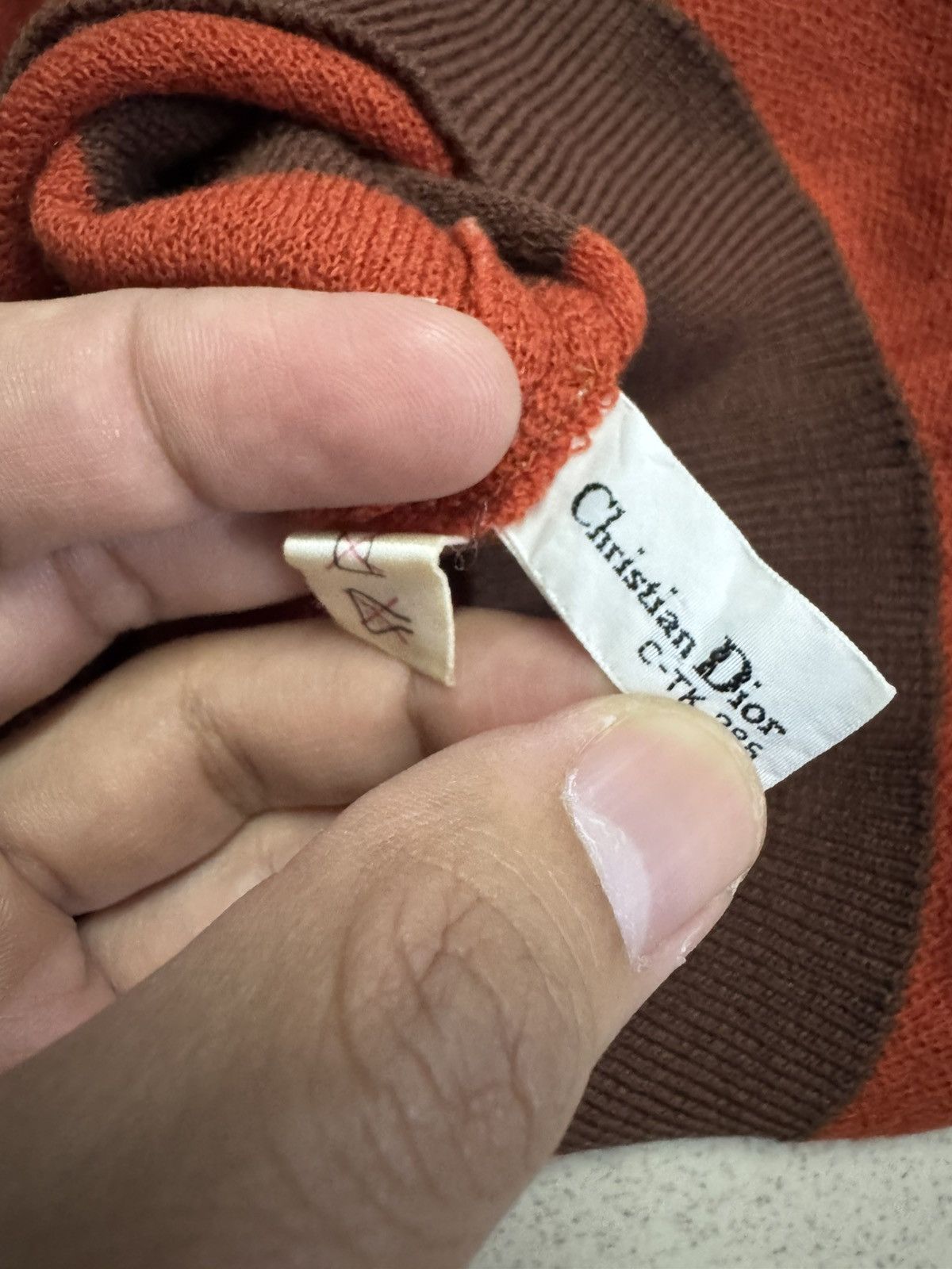 Dior CHRISTIAN DIOR LOGO KNITTED SWEATER Size M / US 6-8 / IT 42-44 - 5 Thumbnail