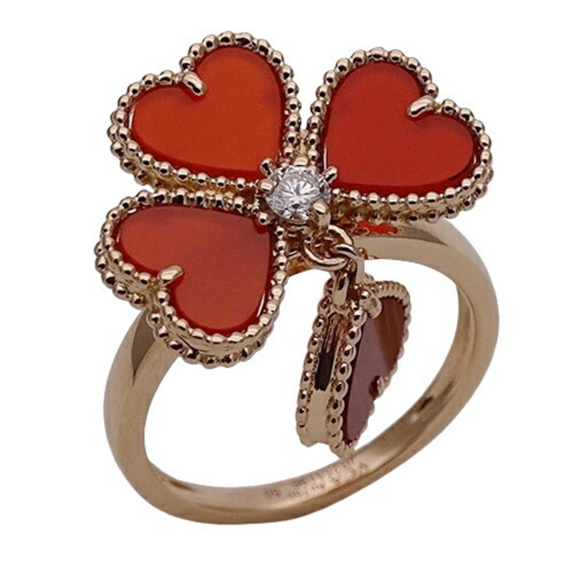 Van Cleef & Arpels Van Cleef & Arpels Alhambra coeur ring Size ONE SIZE - 1 Thumbnail