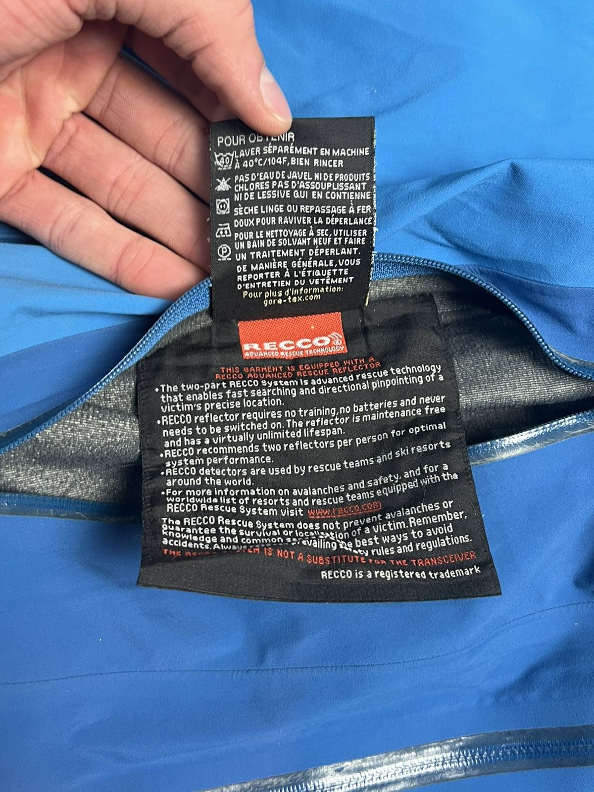 Arc'teryx Arcteryx gore tex jacket waterproof gorp black Size US S / EU 44-46 / 1 - 7 Thumbnail