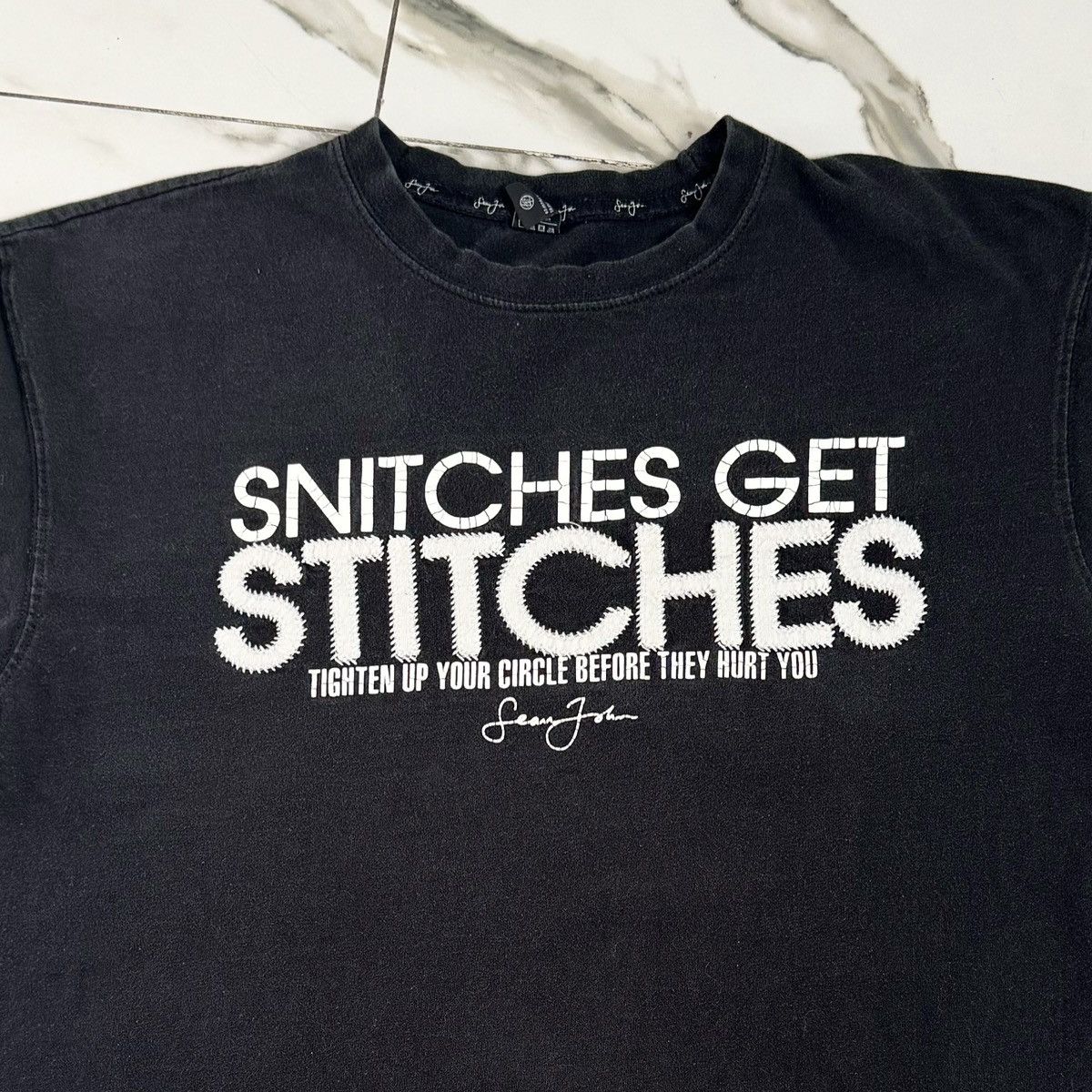 Other VINTAGE SEAN JOHN SNITCHES LONG SLEEVE! Size US XL / EU 56 / 4 - 3 Thumbnail