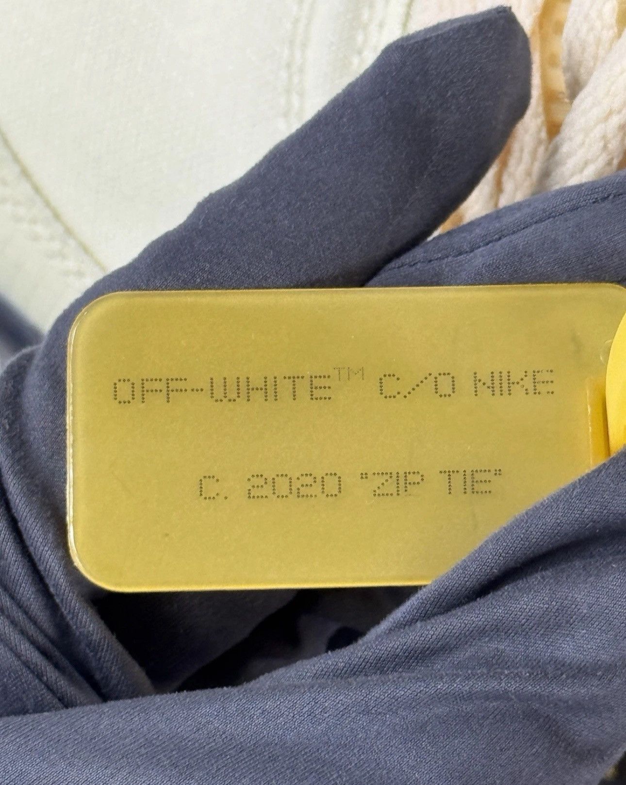 Nike × Off-White Jordan 5 SP x Off-White, Mid Sail, UK 7.5. US 8.5 Size US 8.5 / EU 41-42 - 19 Thumbnail