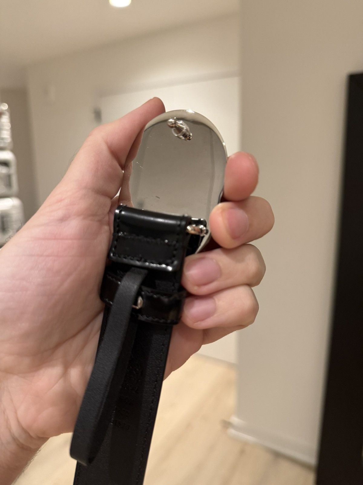 Gucci Gucci Interlocking G-Buckle Leather Belt Size 28 - 3 Thumbnail
