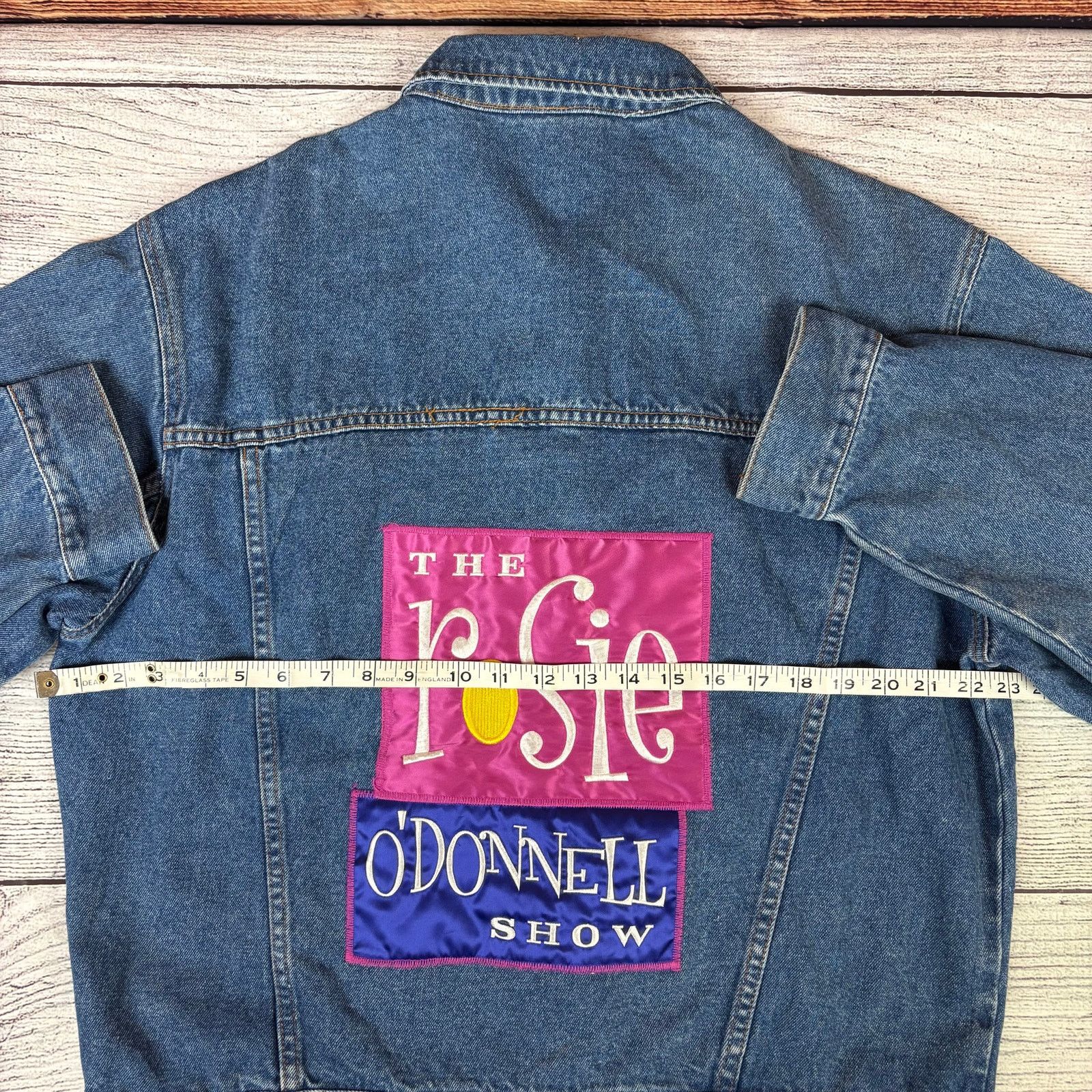 Vintage Vintage 1990s The Rosie O'Donnell Show Denim Jacket Size US L / EU 52-54 / 3 - 5 Thumbnail