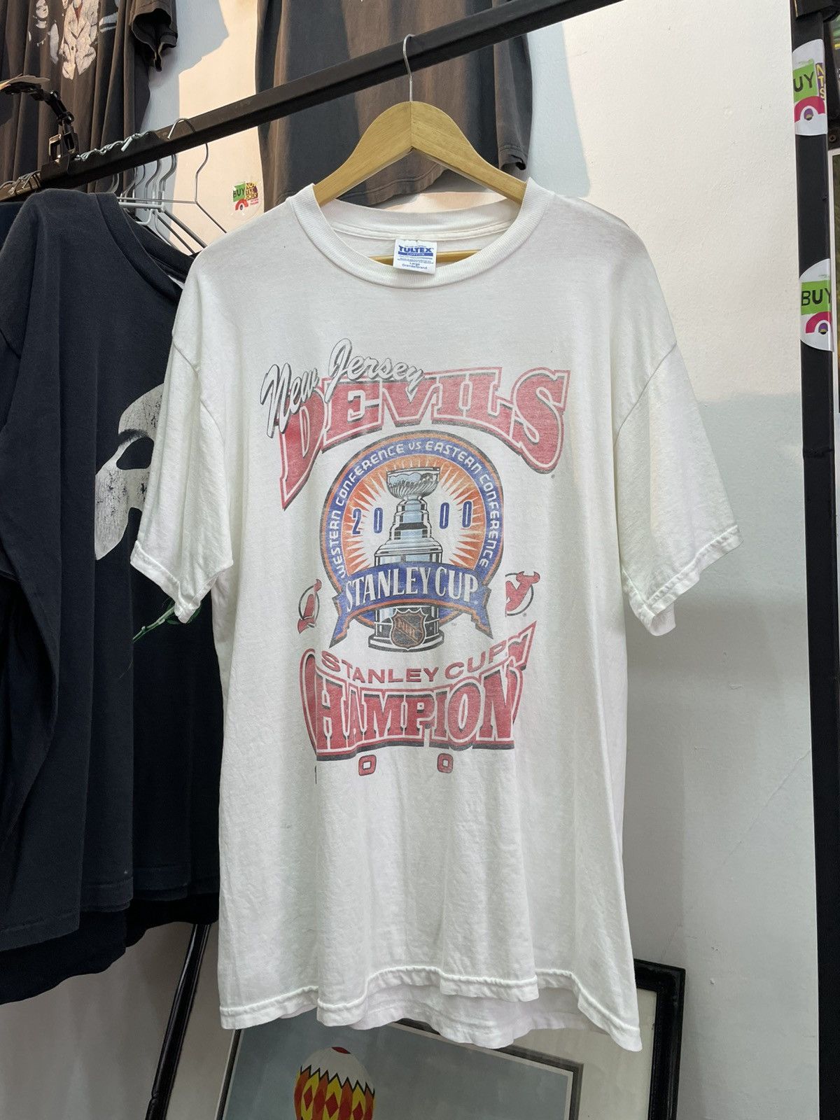 NBA 🏆🏆2000 New Jersey Devils Stanley Cup Size US L / EU 52-54 / 3 - 2 Thumbnail