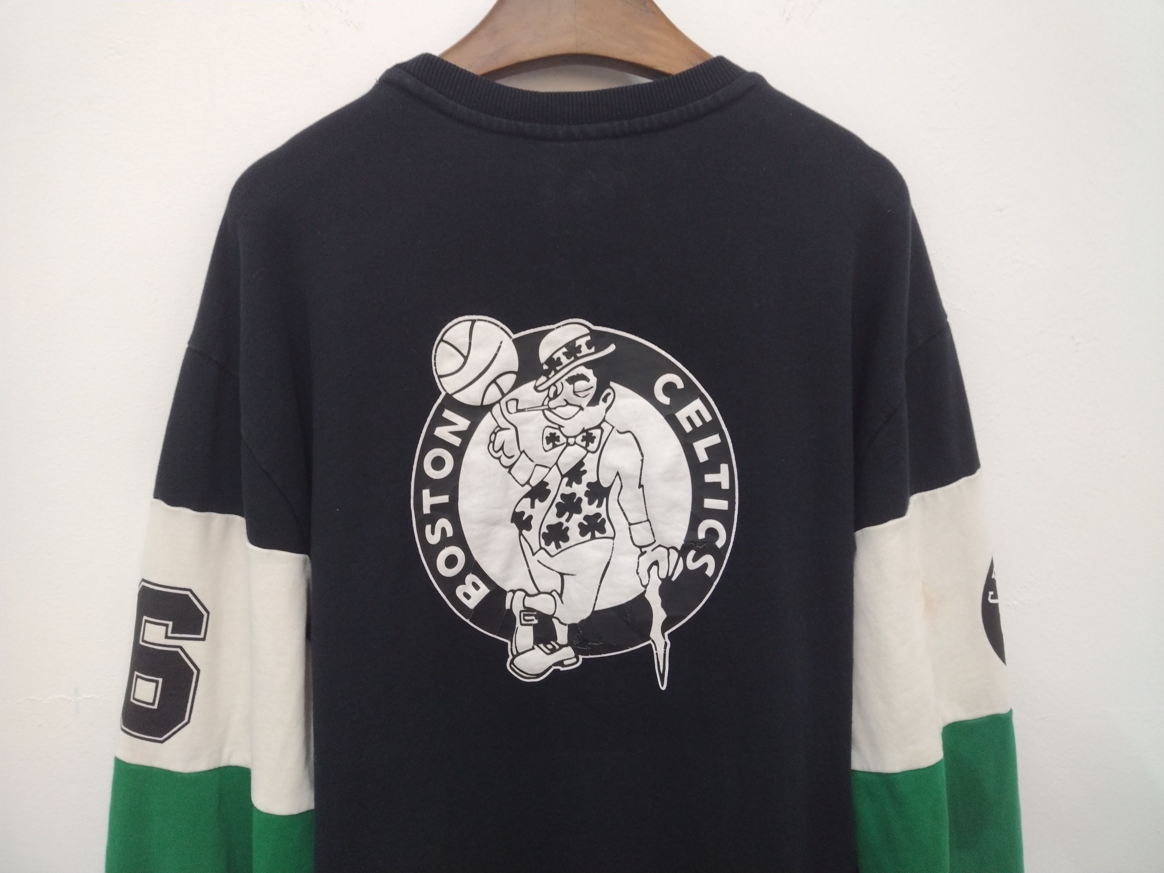 NBA × Vintage XL NBA celtics nice design distressed Sweatshirt Size US XL / EU 56 / 4 - 15 Thumbnail