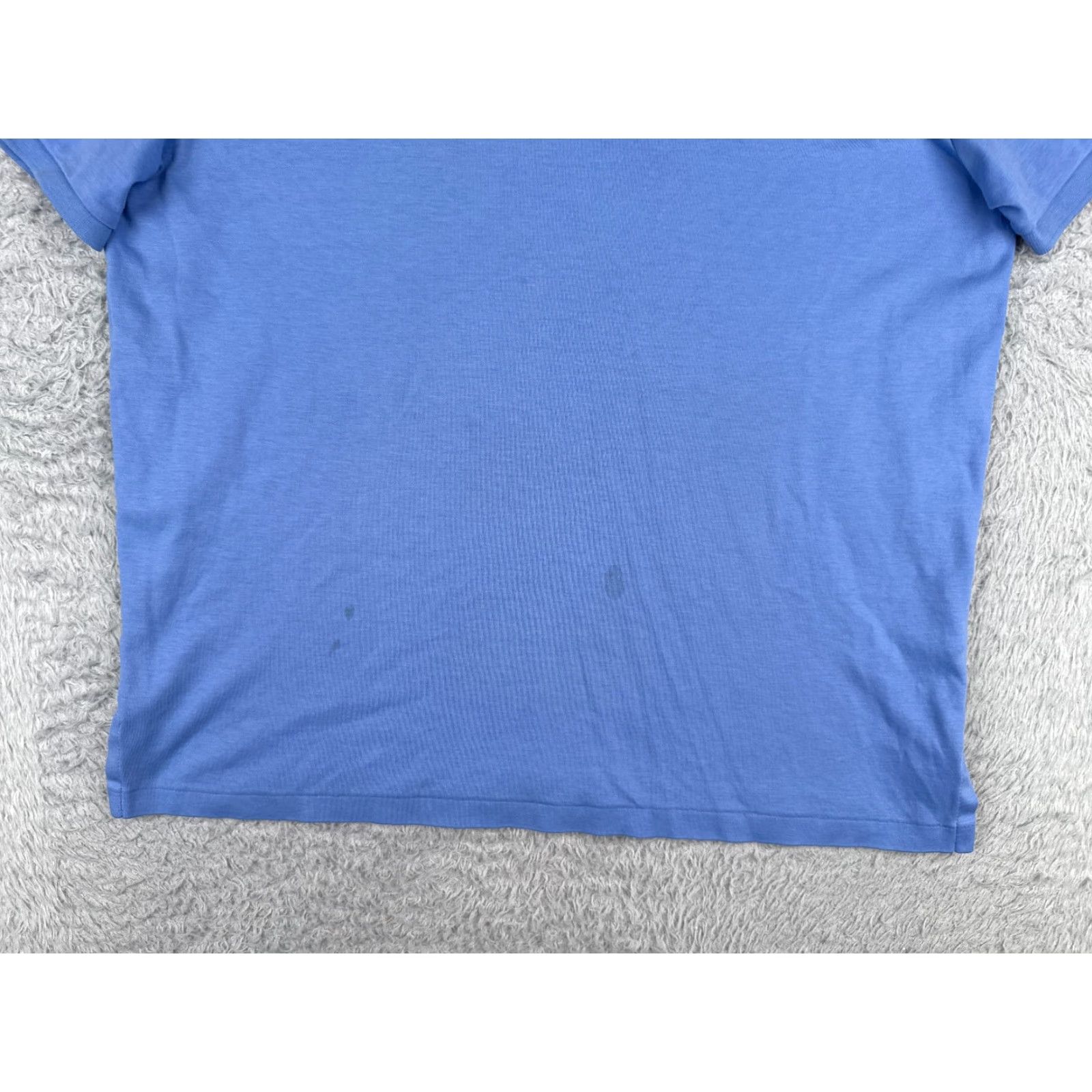 Ralph Lauren Polo Ralph Lauren Shirt Men Large Blue Short Sleeve Cotton Slim Fit Read Size US L / EU 52-54 / 3 - 5 Thumbnail