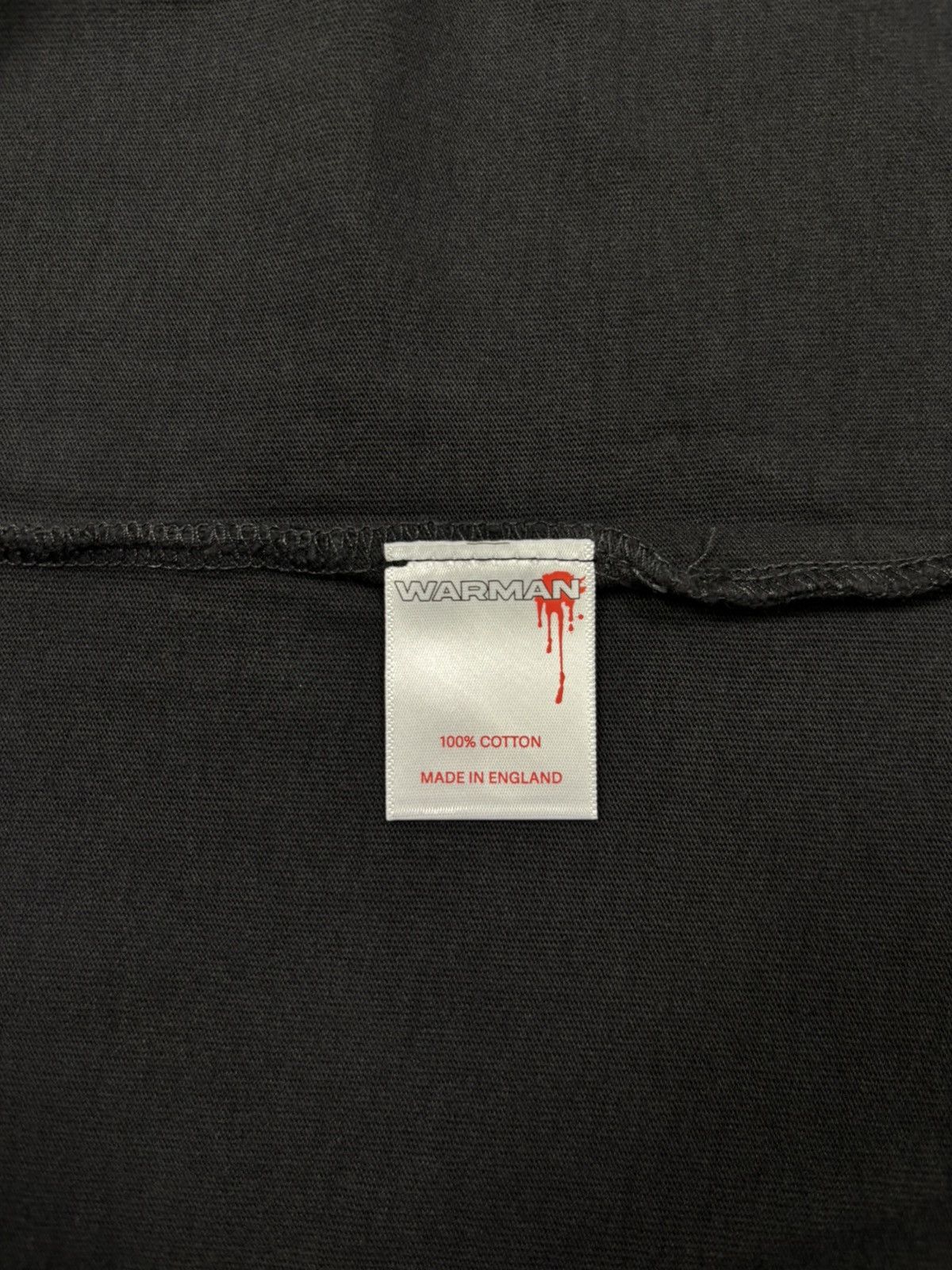 Vintage Warman Metalic Teeth Grapic T-Shirt, Black Size US M / EU 48-50 / 2 - 9 Thumbnail